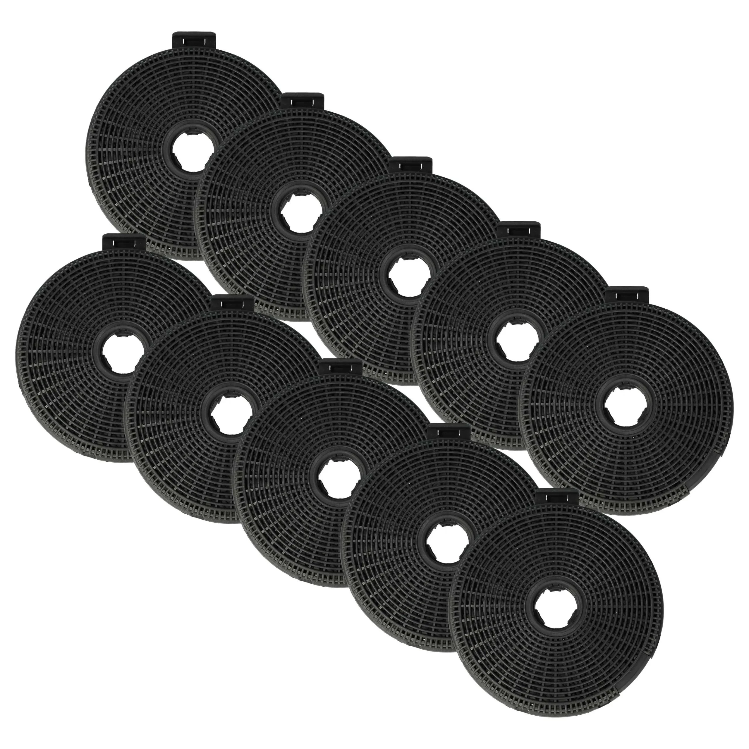 10x Filtres à charbon actif remplace Küppersbusch ZUB 881 pour hotte Teka - Accessoires appareils ménagers