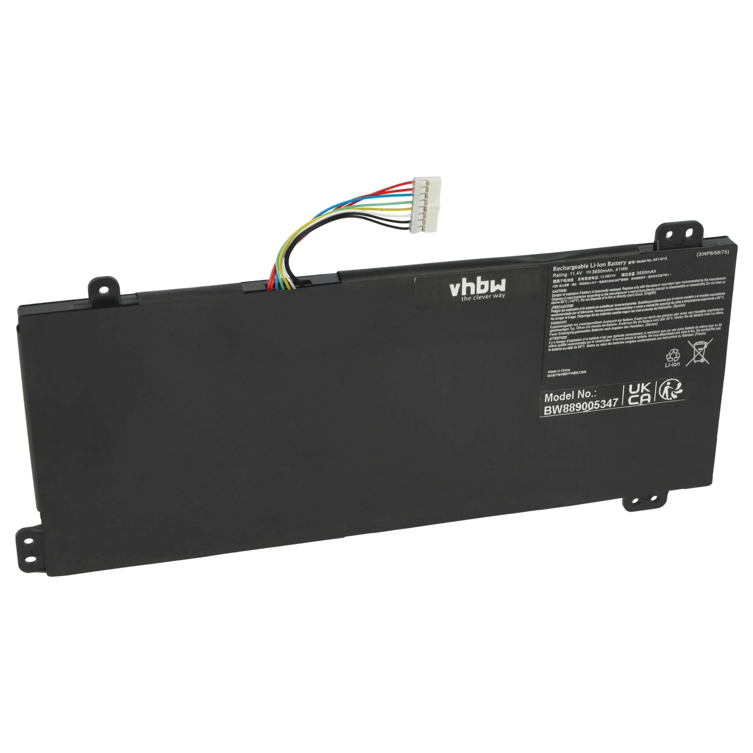Batterie remplace Medion 40071980 pour ordinateur portable Haier- 3650mAh 11,4V Li-ion