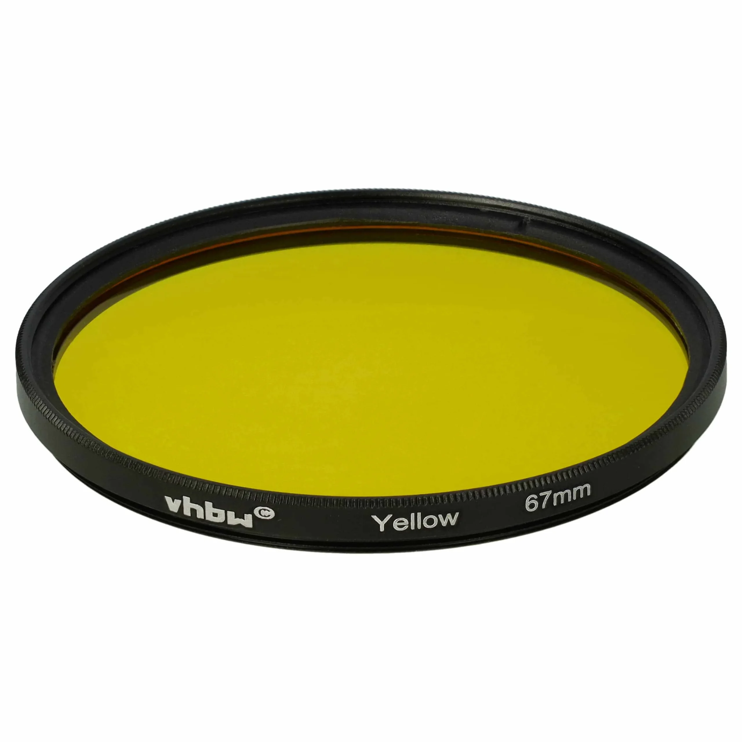 Filtre de couleur jaune pour objectifs d'appareils photo de 67 mm - Filtre jaune