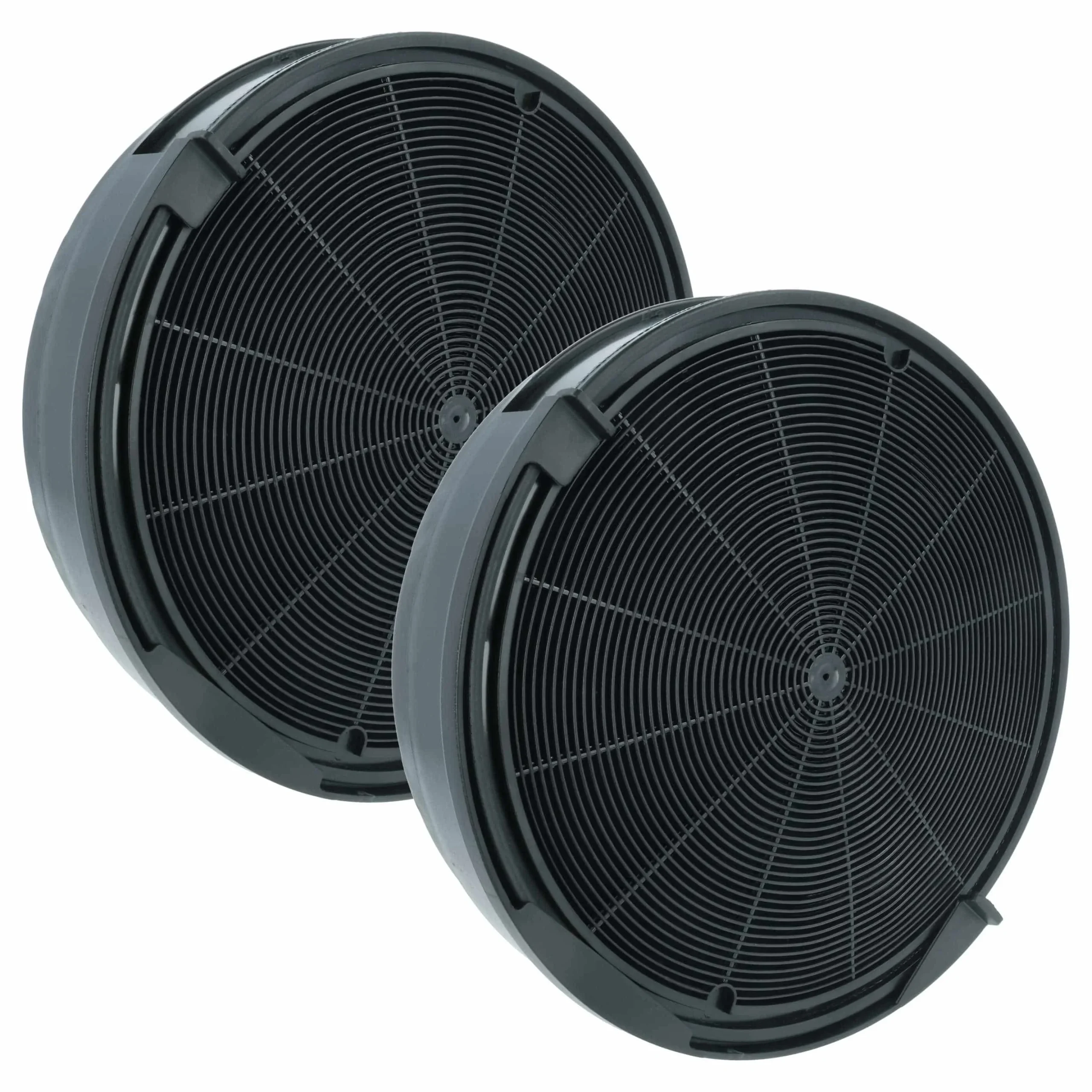 2x Filtres à charbon actif remplace AEG 50247607000, 50240320007, 50239787000, 4002000117 pour hotte Miele - Accessoires appareils ménagers