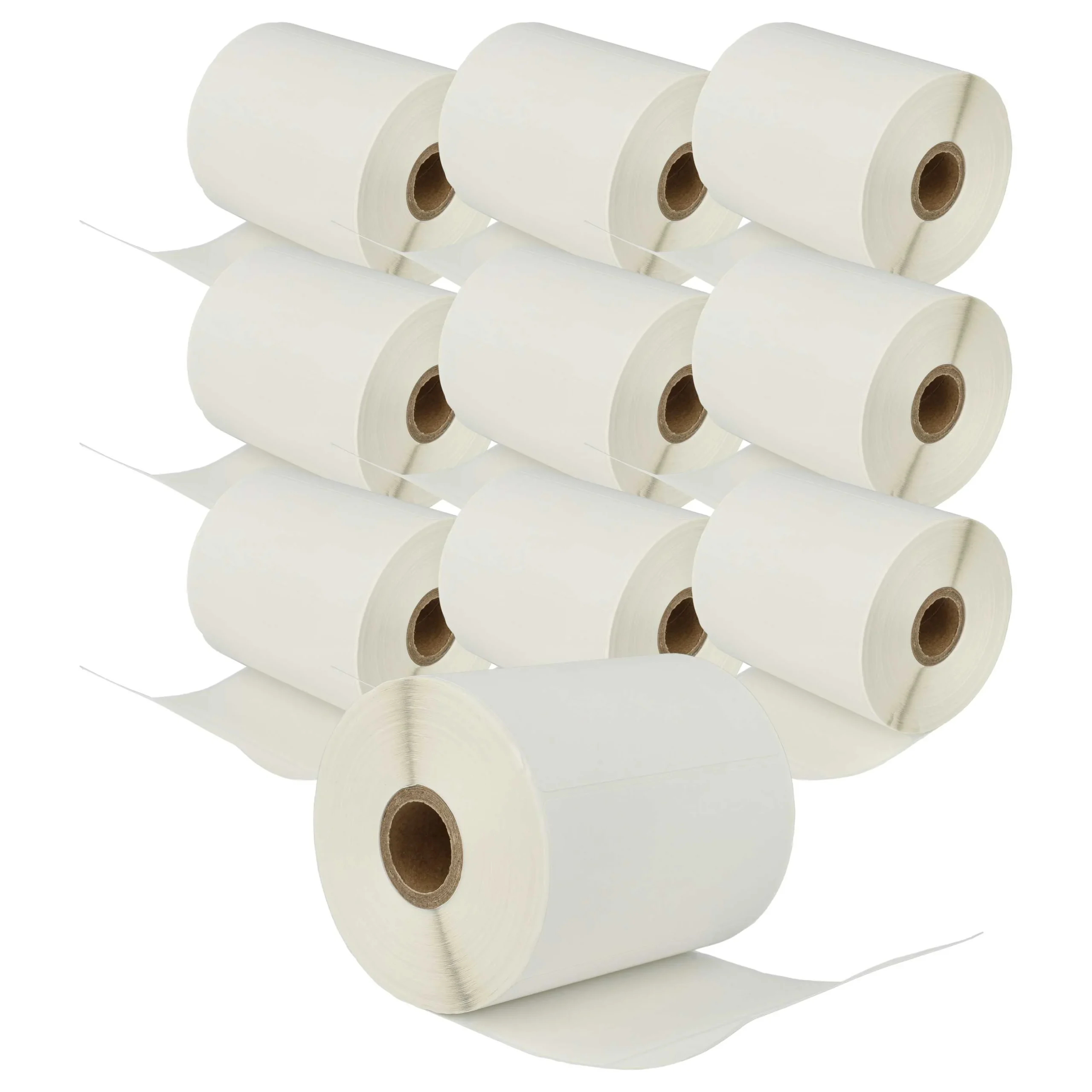 10x Étiquette remplacent Brother RD-S03E1 pour imprimante étiqueteuse - 102mm x 50mm