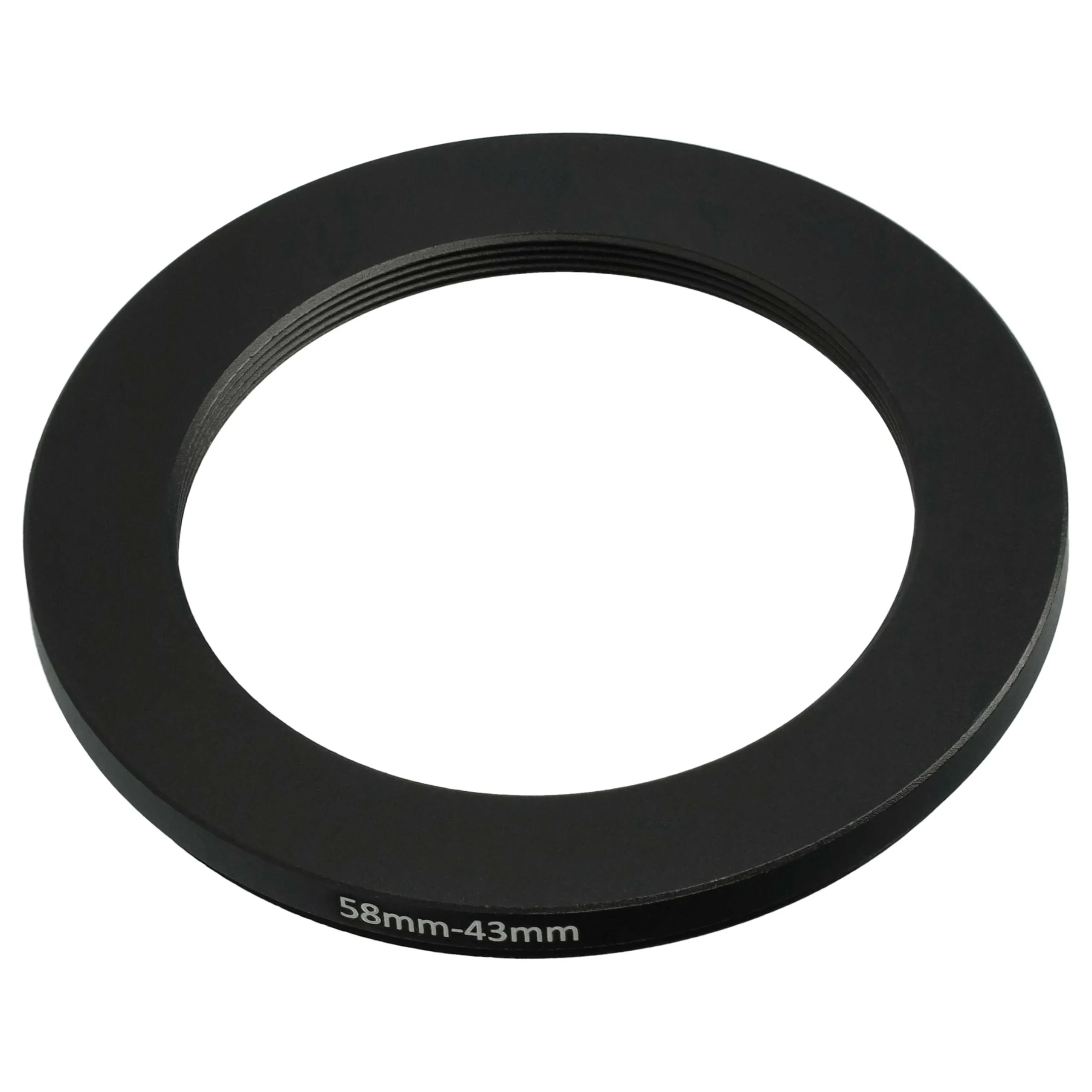 Adaptateur step-down de 58 mm vers 43 mm pour divers objectifs d'appareils photo
