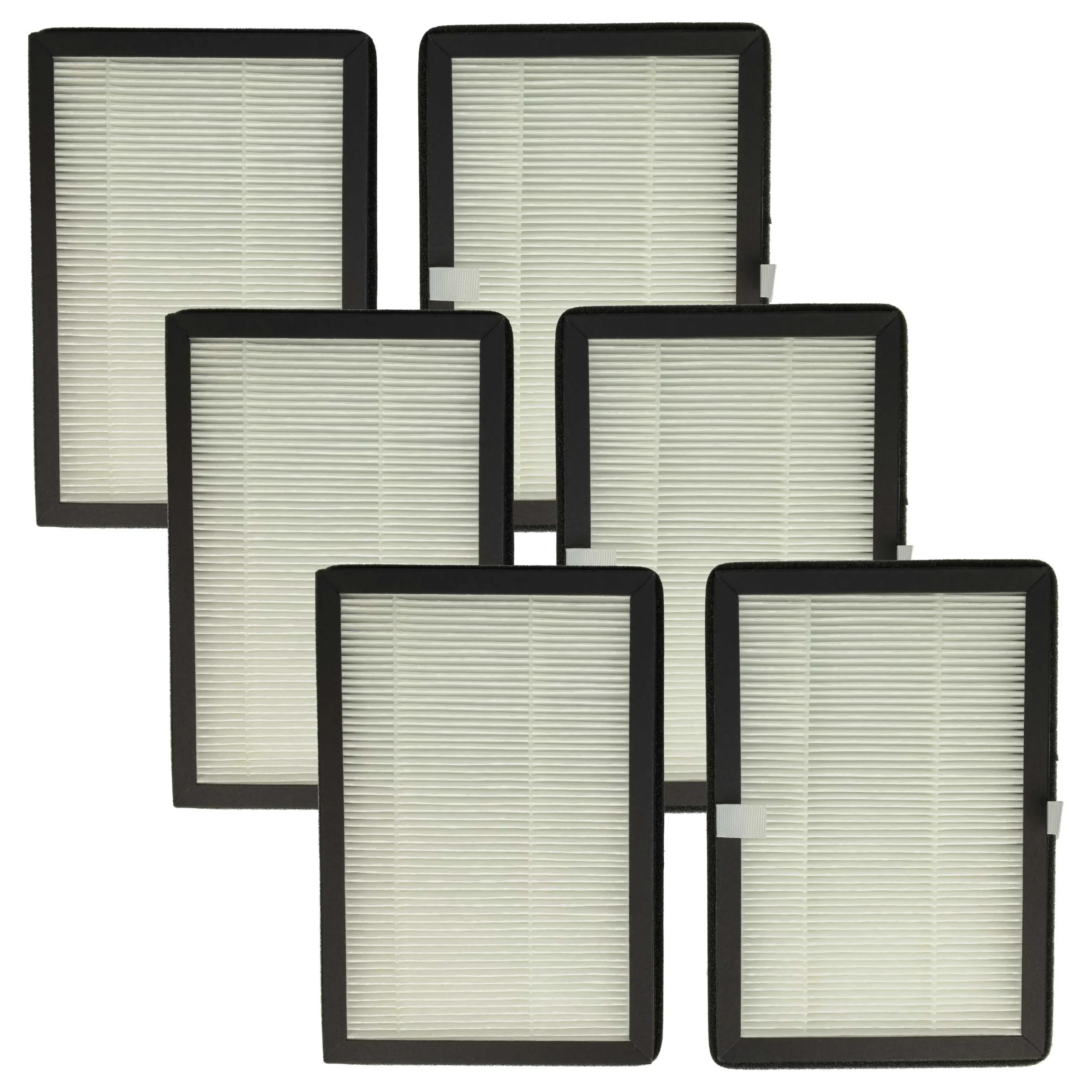 6x Filtre remplace Rowenta XD6520F0 pour purificateur d'air Rowenta - filtre à particules