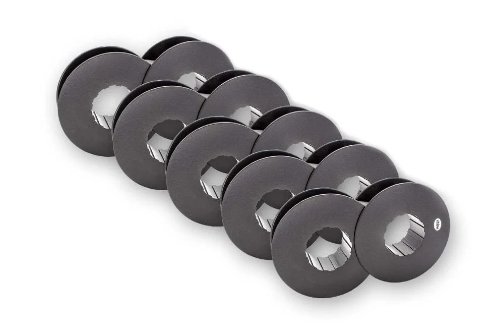 5x Ruban encreur remplace IBM 186c1, 001040990 pour imprimante matricielle / étiquette - noir