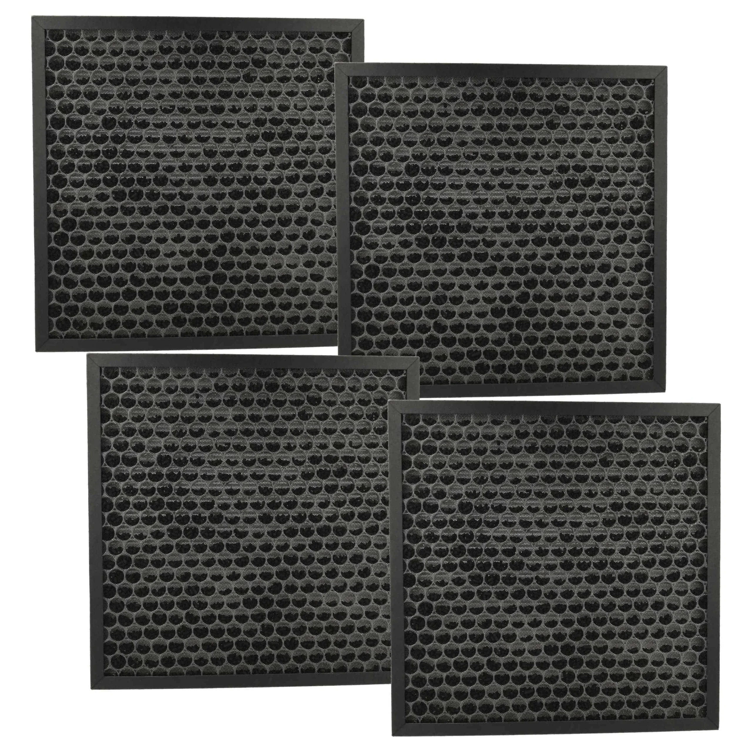 4x Filtre remplace DeLonghi 5513710011 pour purificateur DeLonghi - HEPA + charbon actif