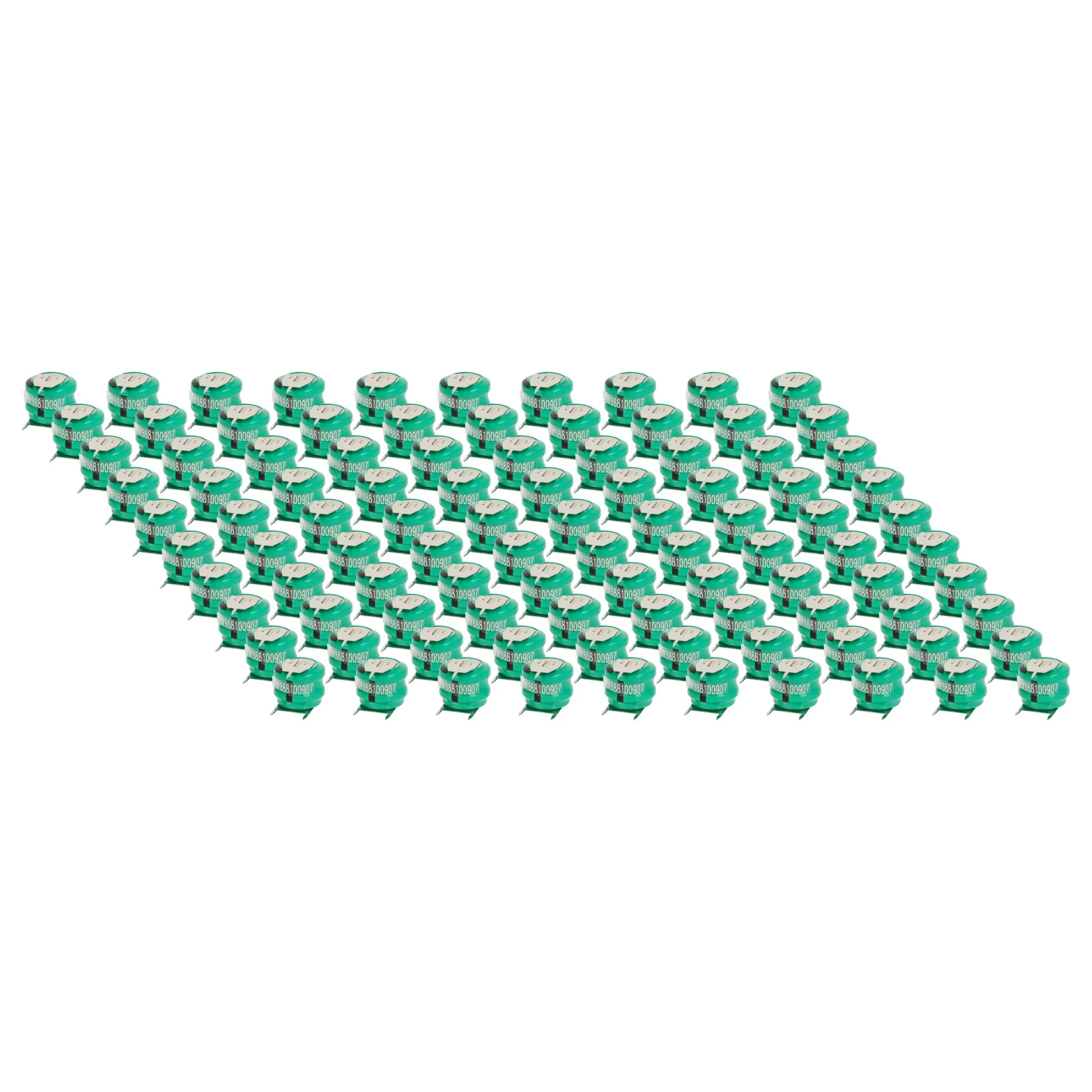 100x Piles bouton de type V80H pour le modélisme et autres - 80mAh 2,4V NiMH
