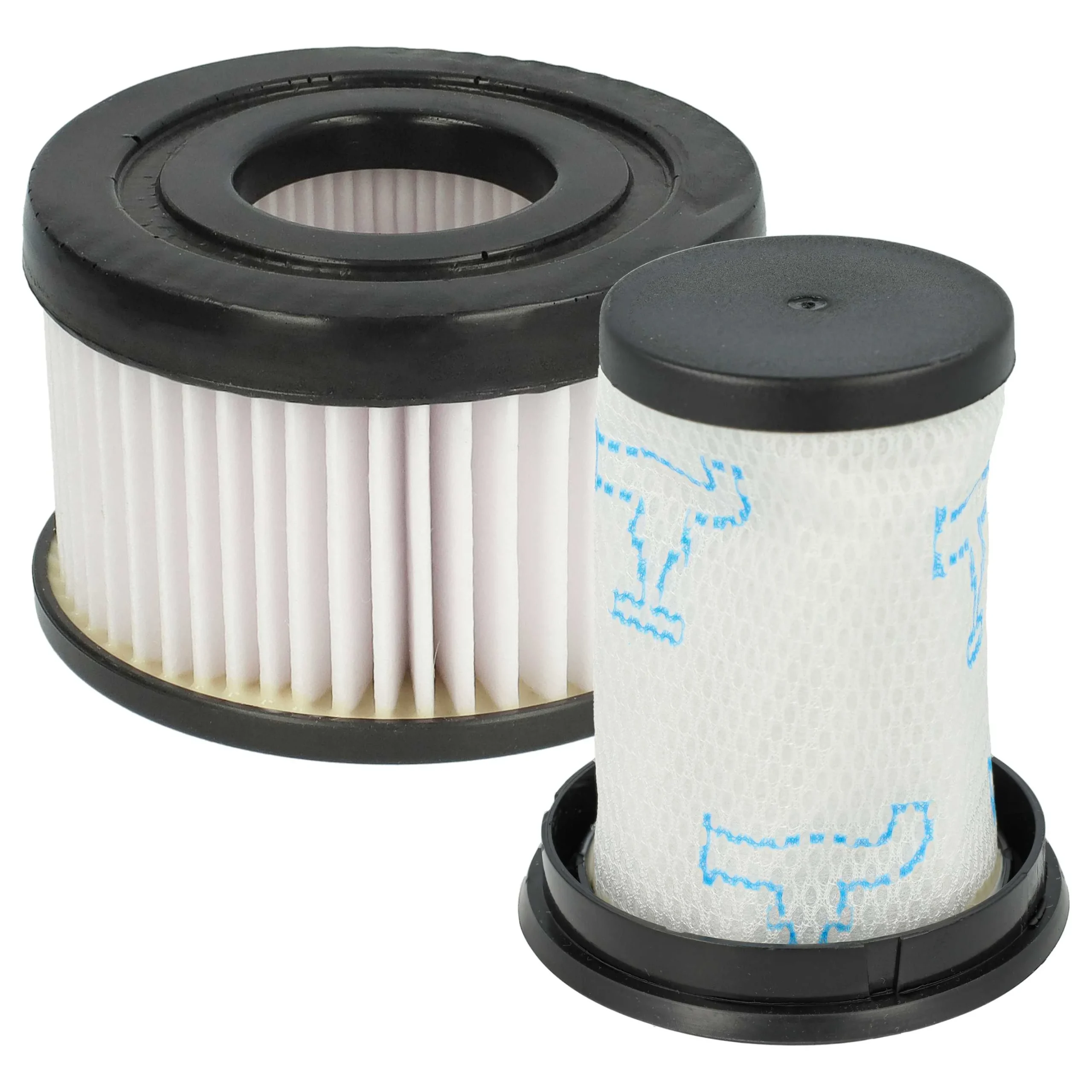 2x Filtres remplace Rowenta ZR009004, 3221614007446, ZR009003 pour aspirateur Rowenta - Accessoires pour aspirateur