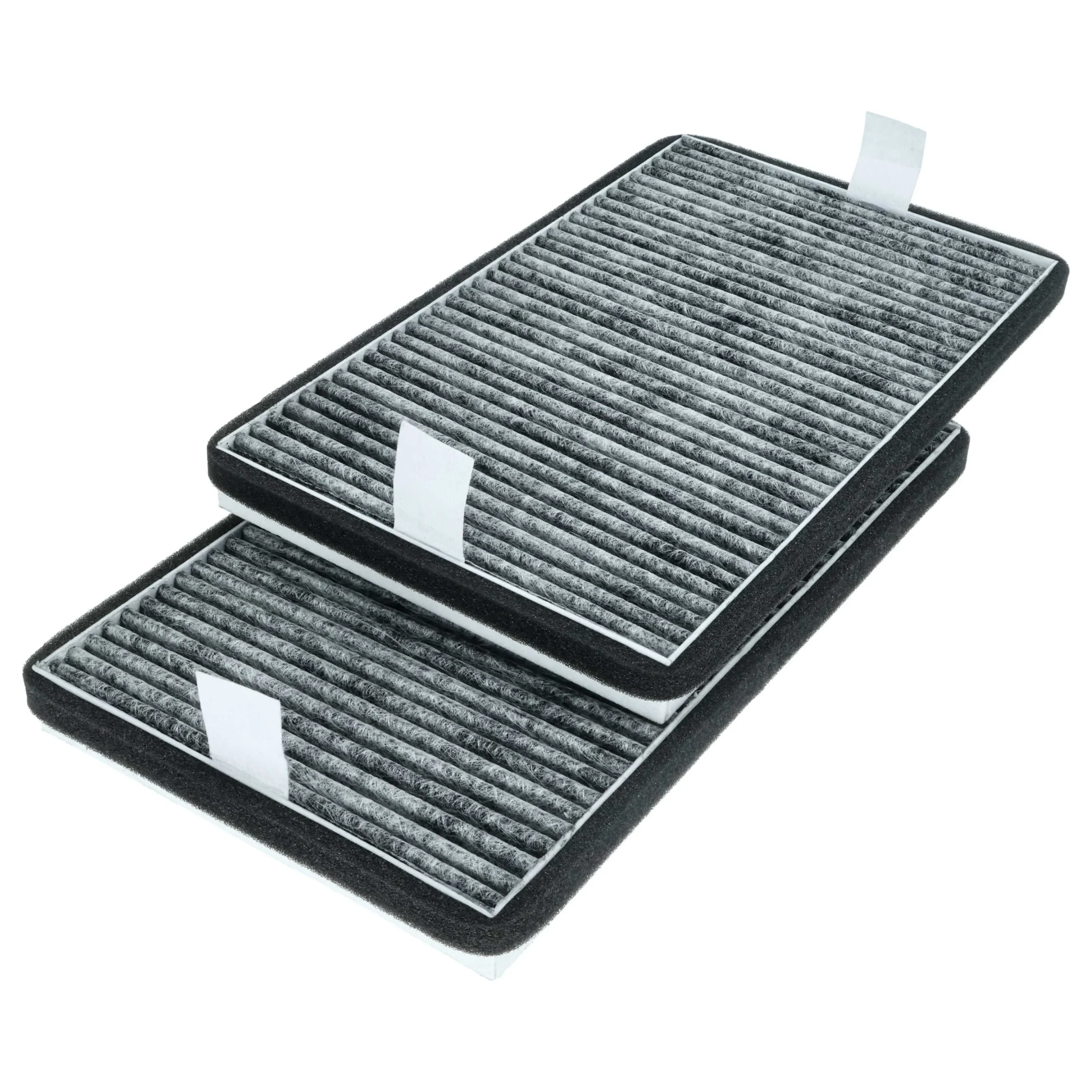 2x Filtres à charbon actif remplace Miele DKF 19-P, 11762560 pour hotte Miele