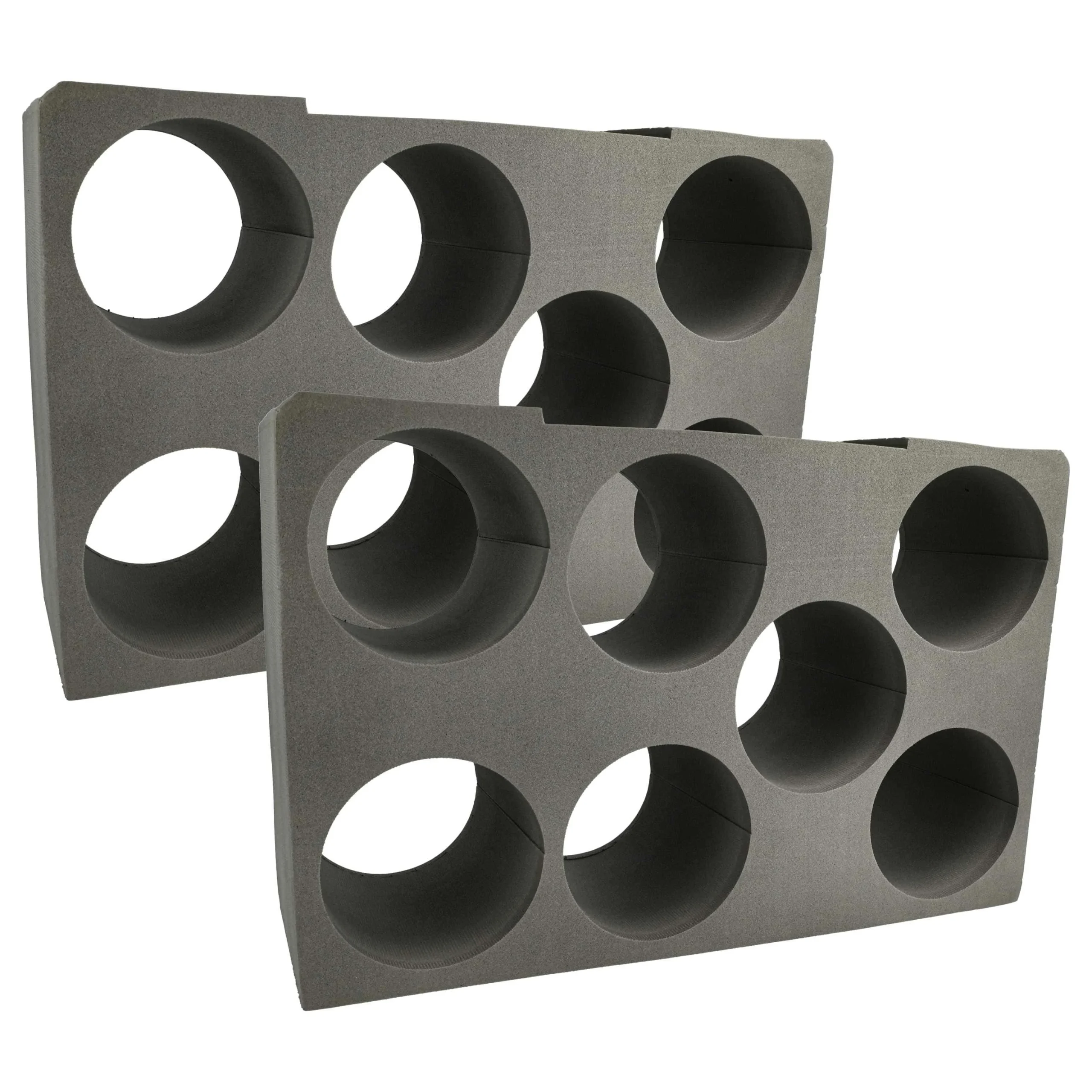 2x Insert pour 7 cartouches de mousse pour caisse à outils Bosch Sortimo - Garniture de coffre