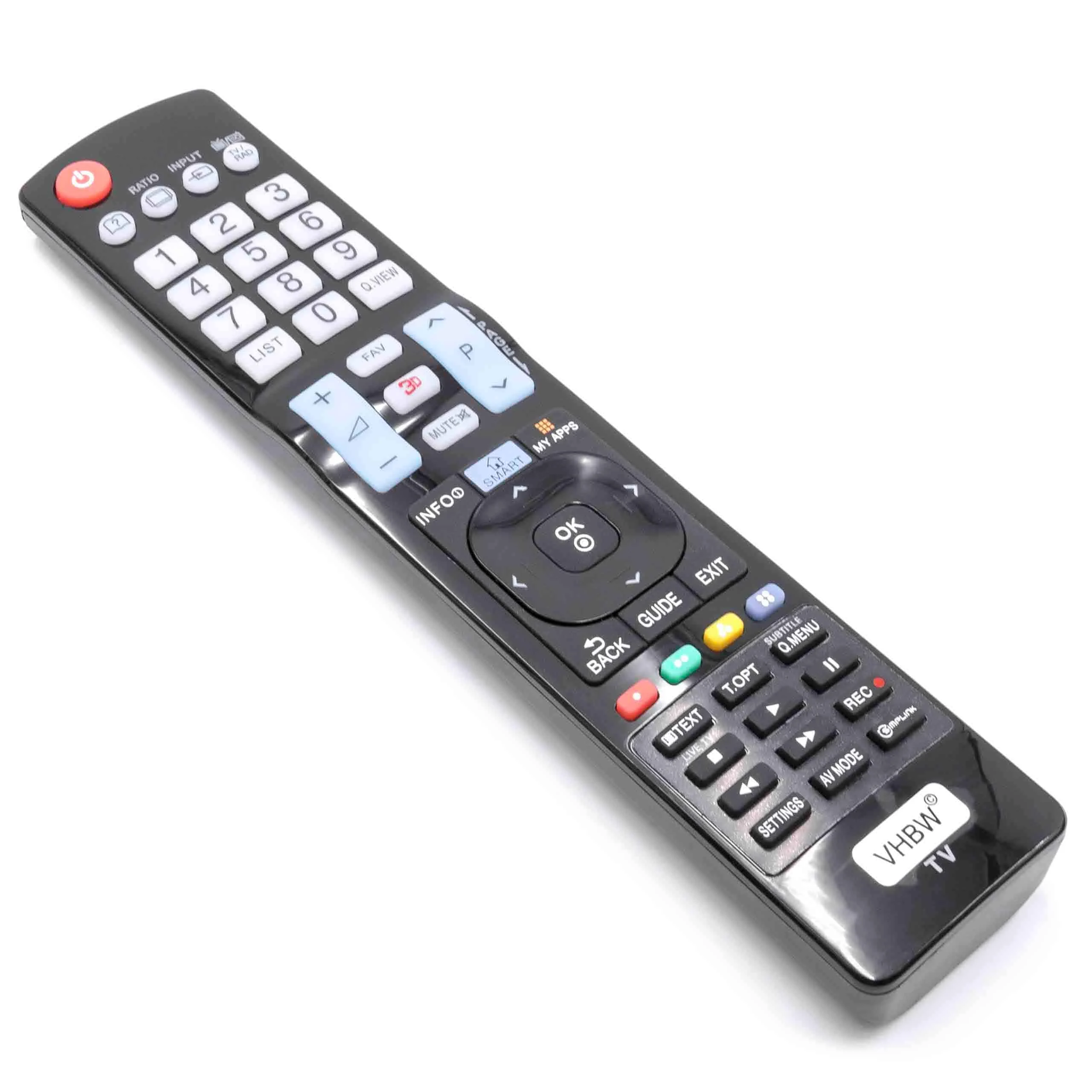 Télécommande remplace LG AKB73756504 pour télévision LG - Accessoires multimédia