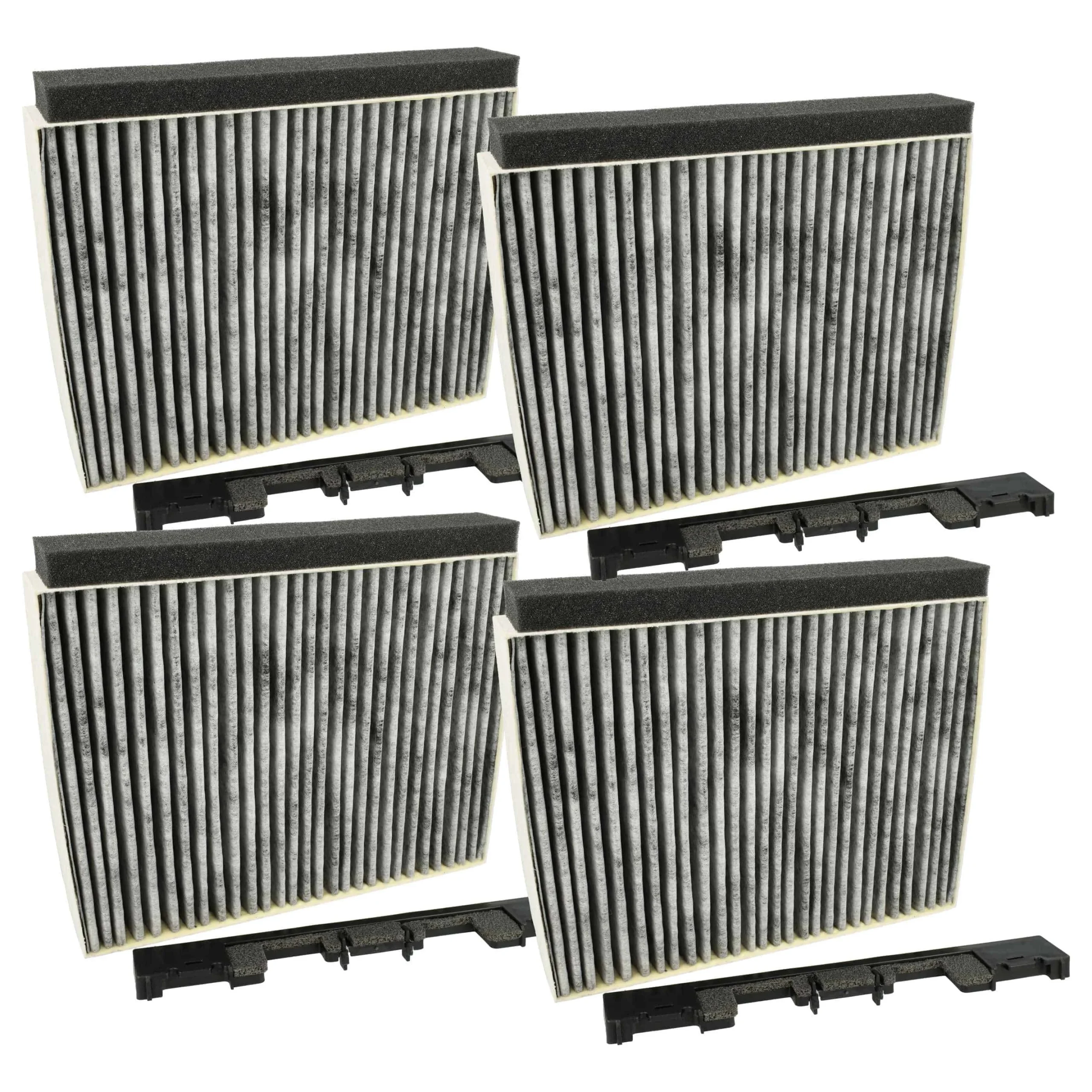 4x Filtres à charbon actif remplace Bosch 00703595, 11026769, DHZ5326 pour hotte Bosch - Accessoires appareils ménagers