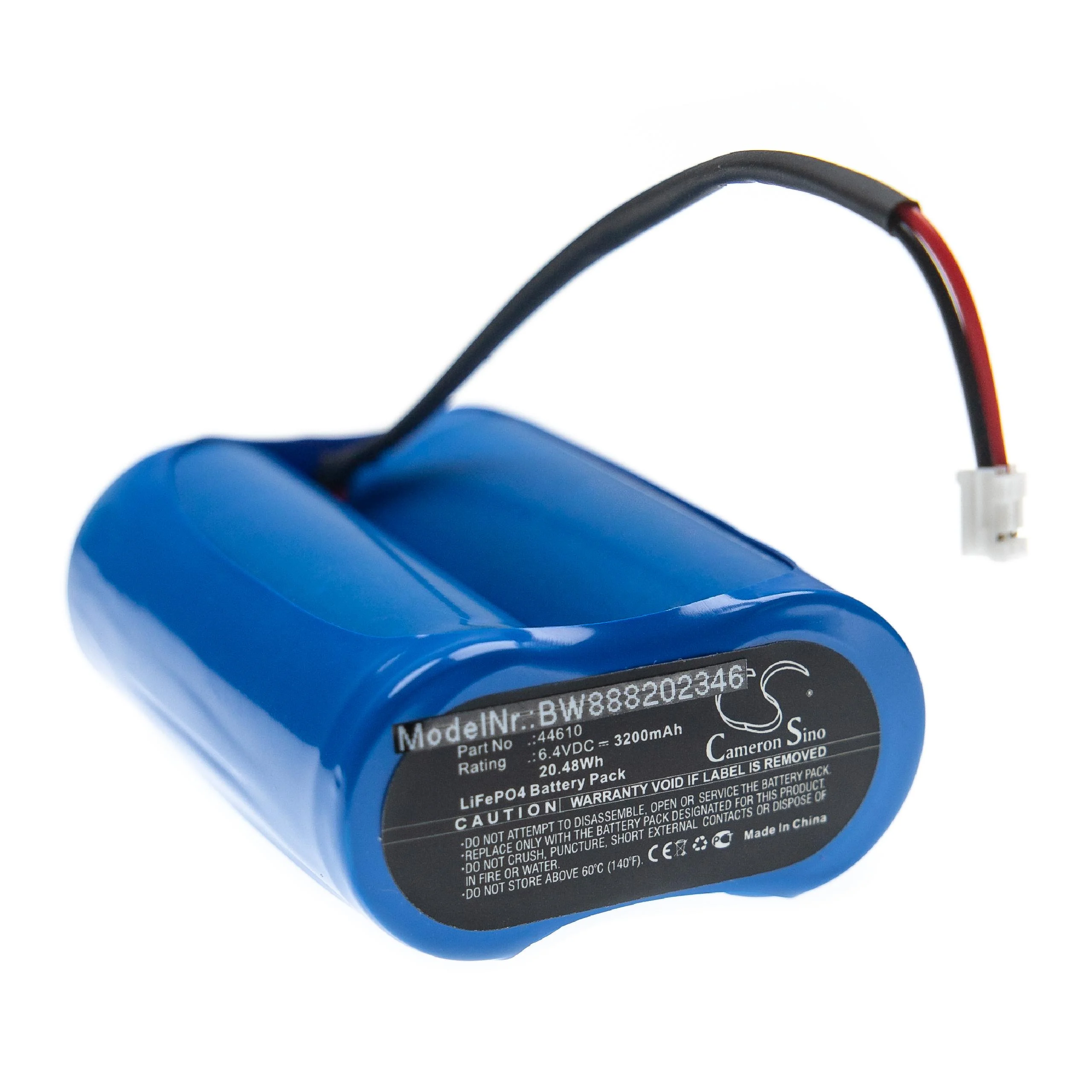 Batterie remplace Streamlight 44610 lampe de poche Streamlight - 3200mAh 6,4V LiFePO4