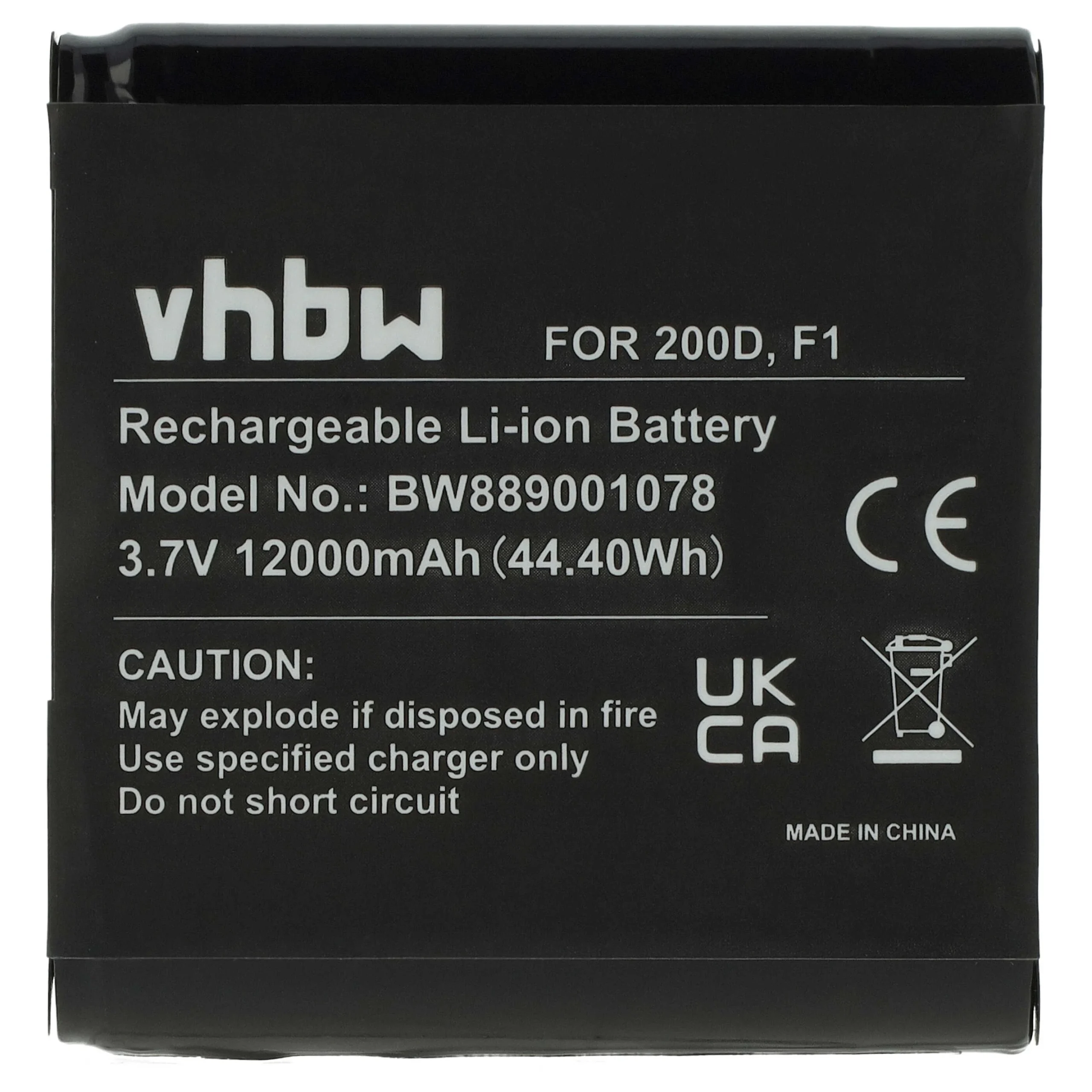 Batterie remplace Pure ChargePAK F1, F1 radio - 12000mAh 3,7V Li-ion