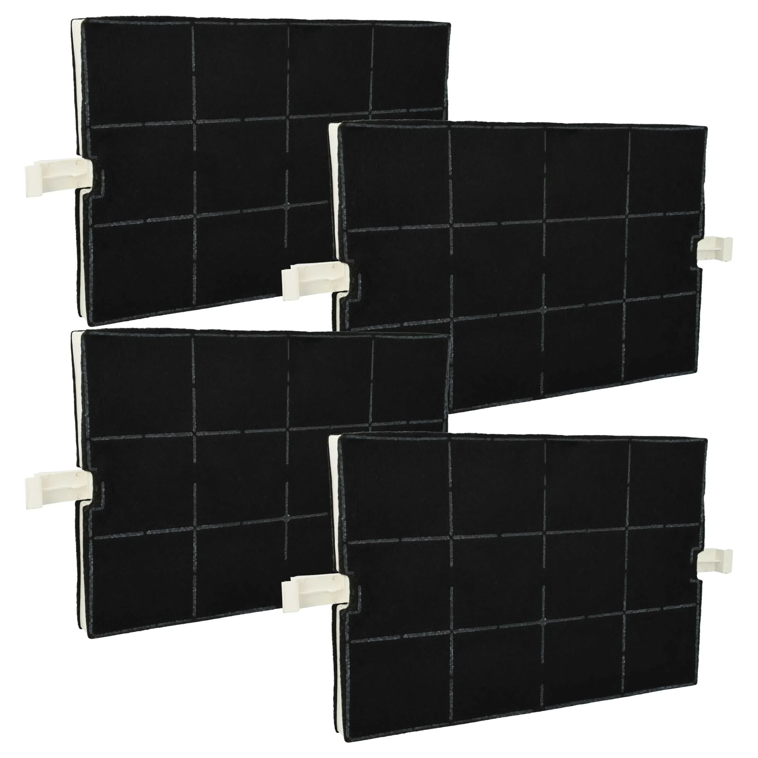 4x Filtres à charbon actif remplace Neff 351210 pour hotte Bosch - Accessoires appareils ménagers