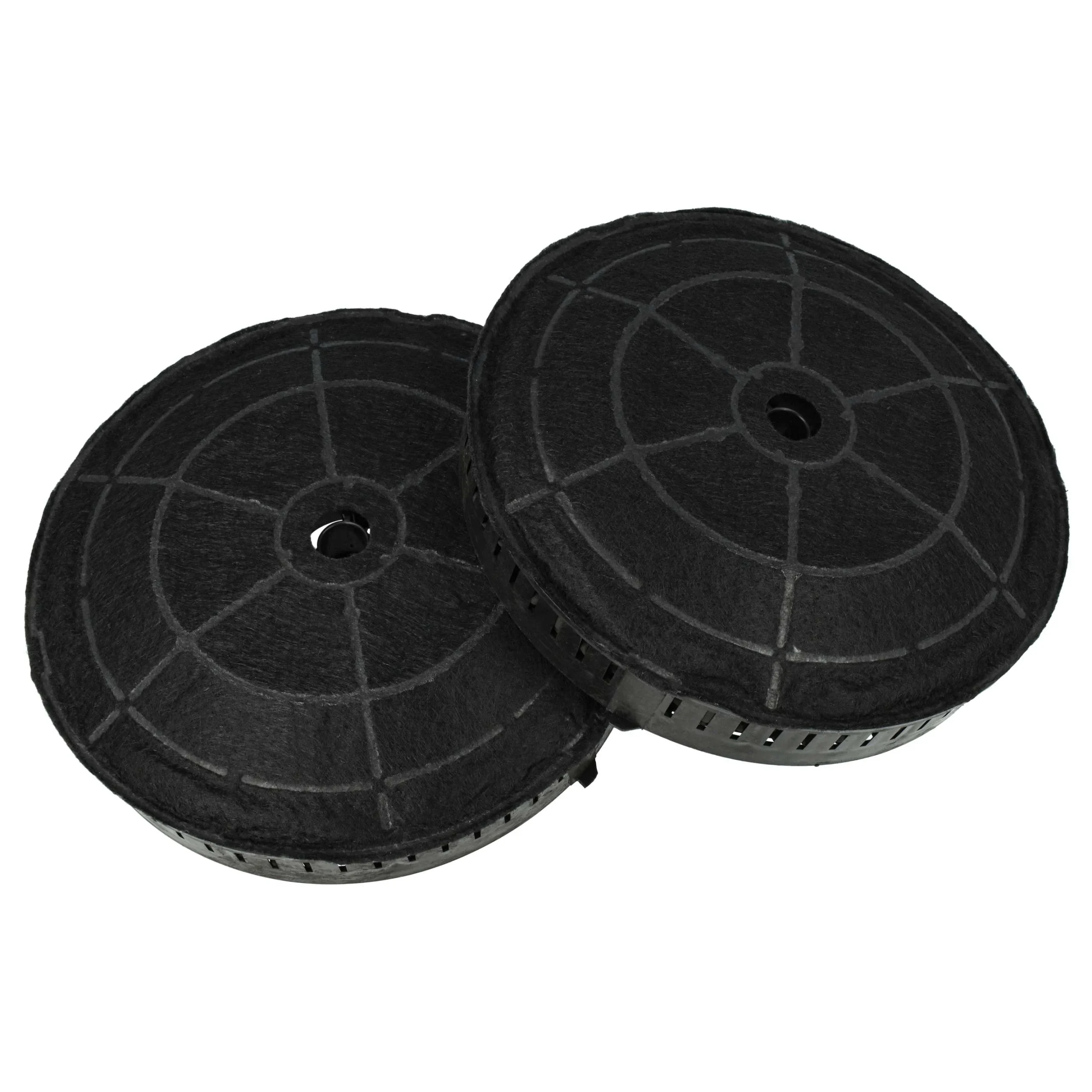 2x Filtres à charbon actif remplace AEG 405517113/8, 4055171138, 405521750, 405517113 pour hotte Zanussi - Accessoires appareils ménagers