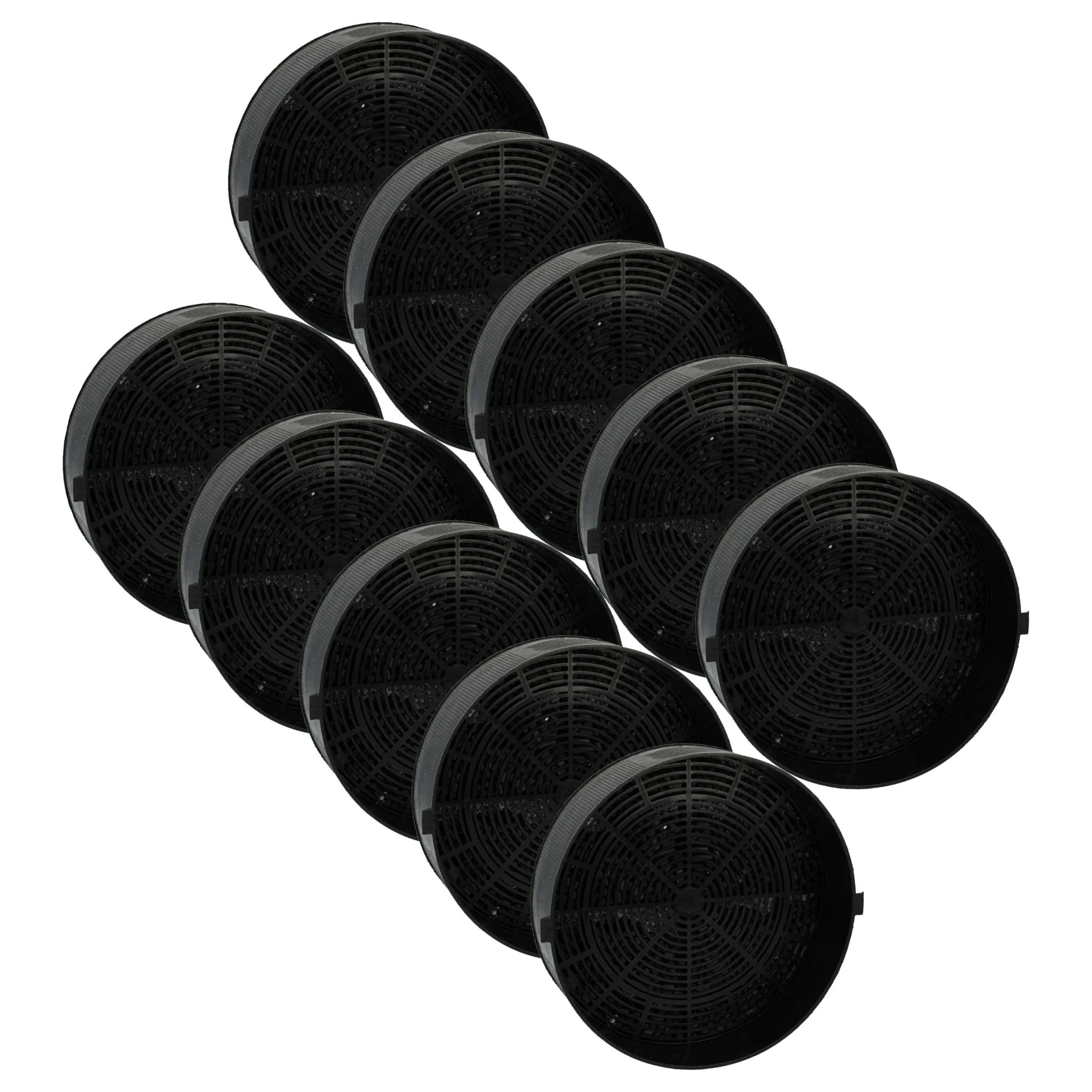 10x Filtres à charbon actif pour hotte Alno, turboair, Camino, Electrolux - Accessoires appareils ménagers