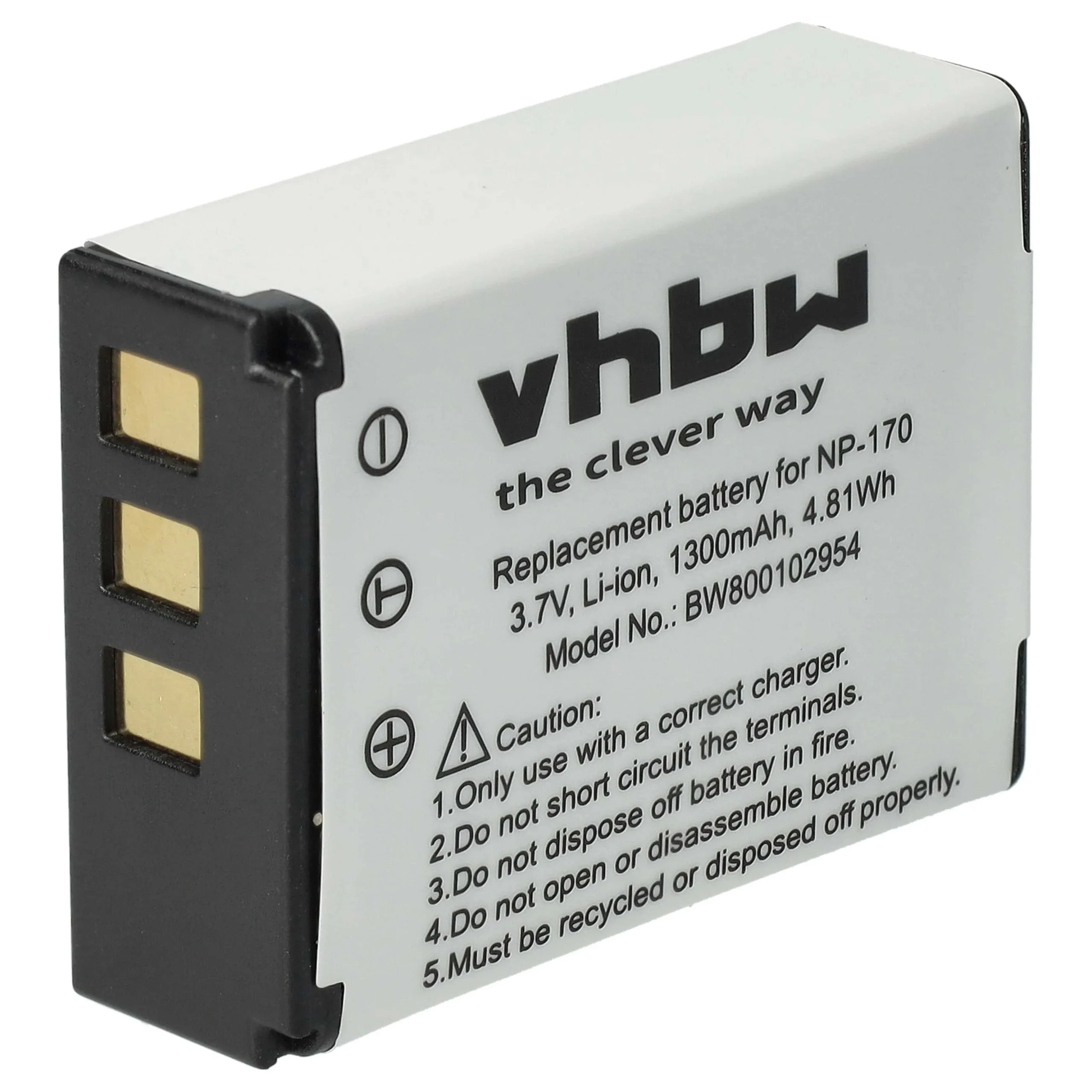 Batterie remplace Fujifilm NP-85 pour caméscope Toshiba- 1300mAh 3,7V Li-ion