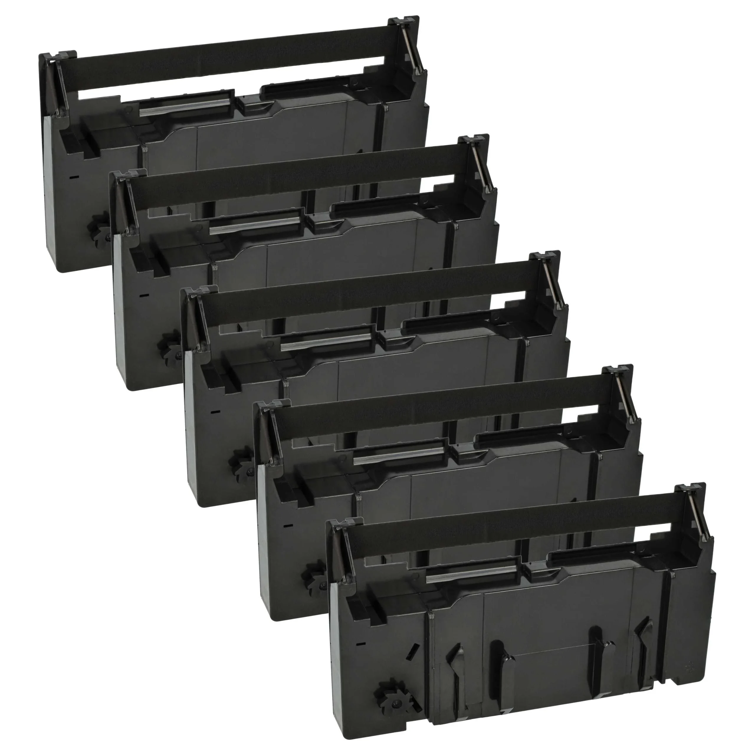 5x Ruban encreur remplace Epson C43S015356, ERC-18B, ERC-18 pour imprimante matricielle / étiquette - noir