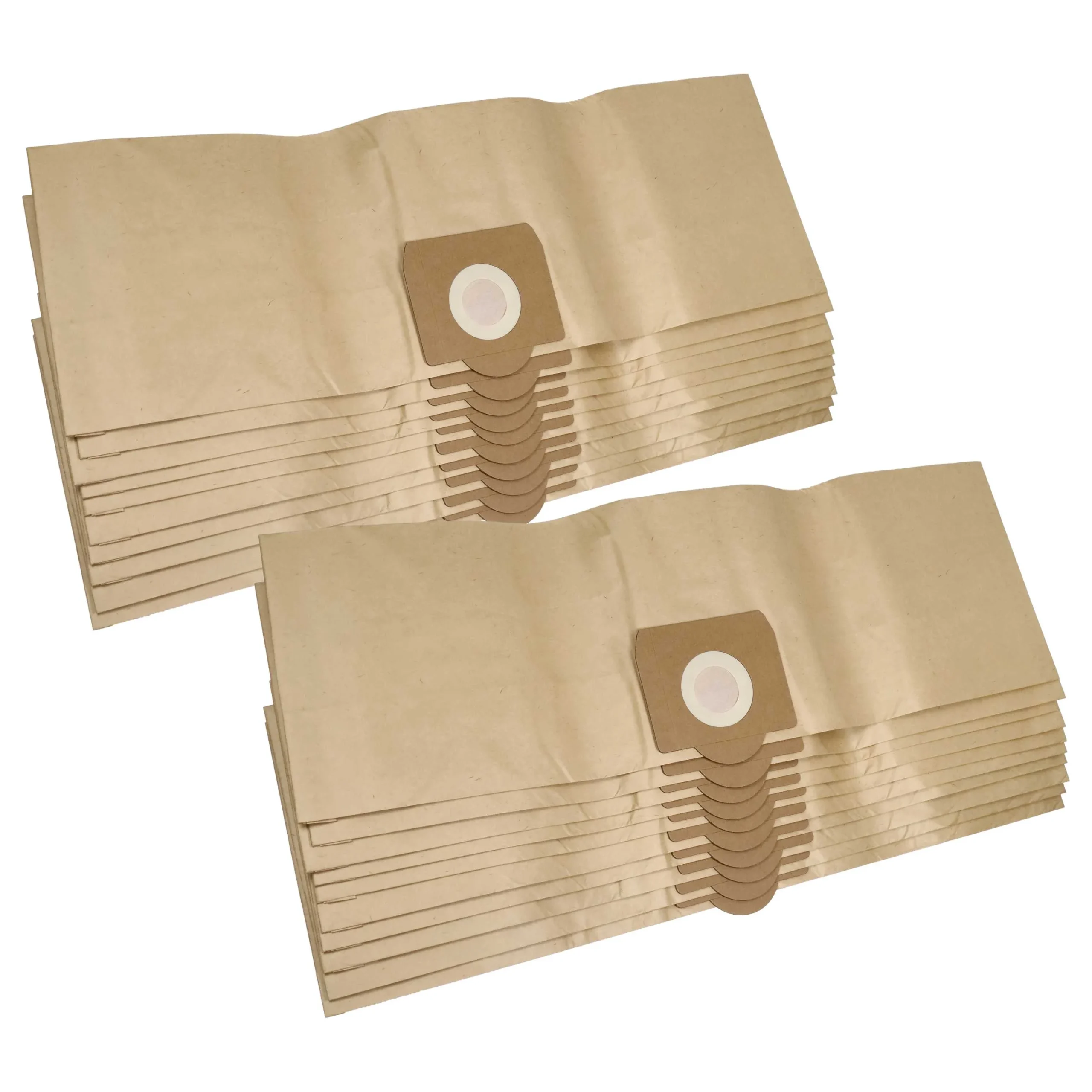 20x Sac remplace Bosch Typ X, Typ W pour aspirateur Tefal - papier