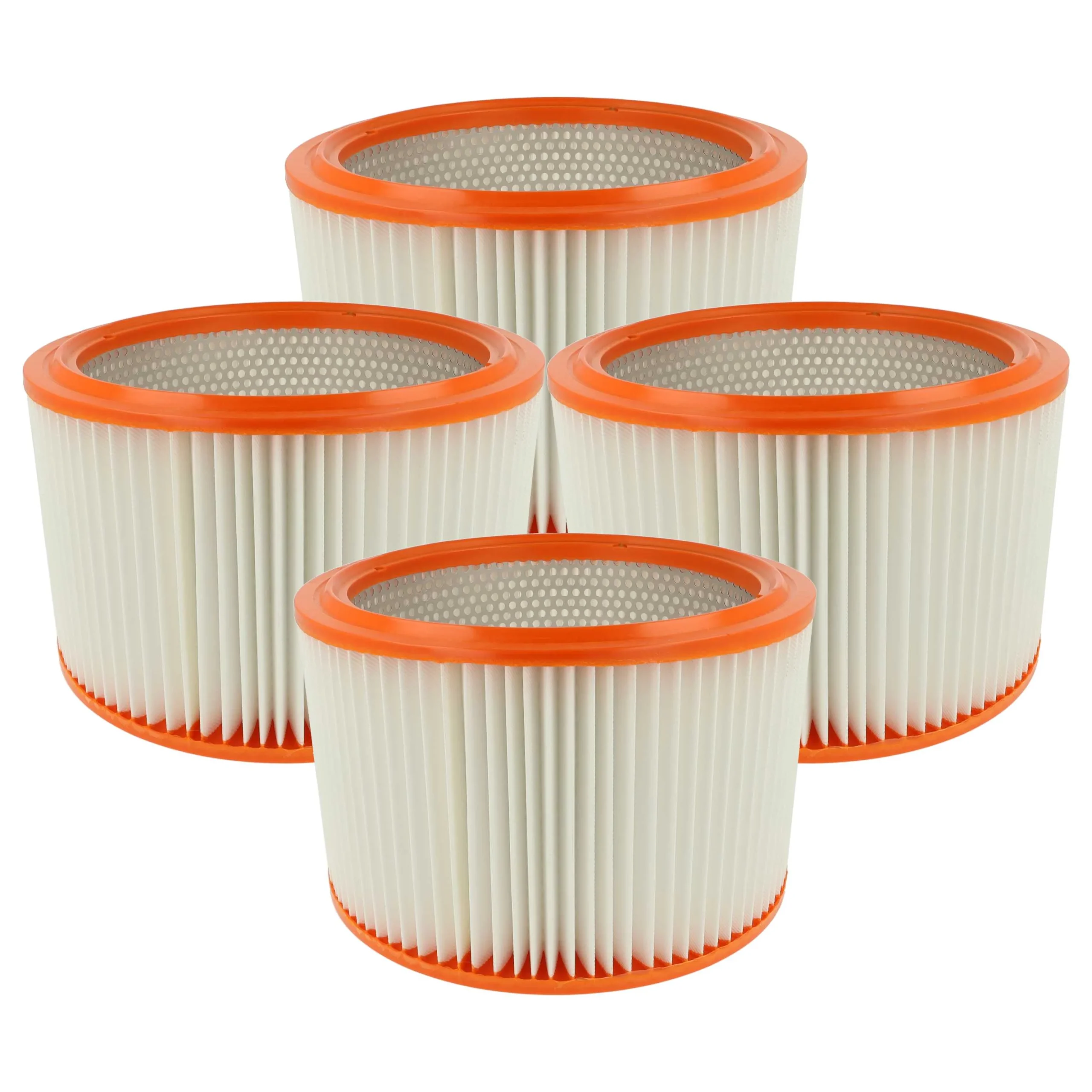 4x Filtre remplace 5715492044719, 626437, 107400564 pour aspirateur - filtre à lamelles