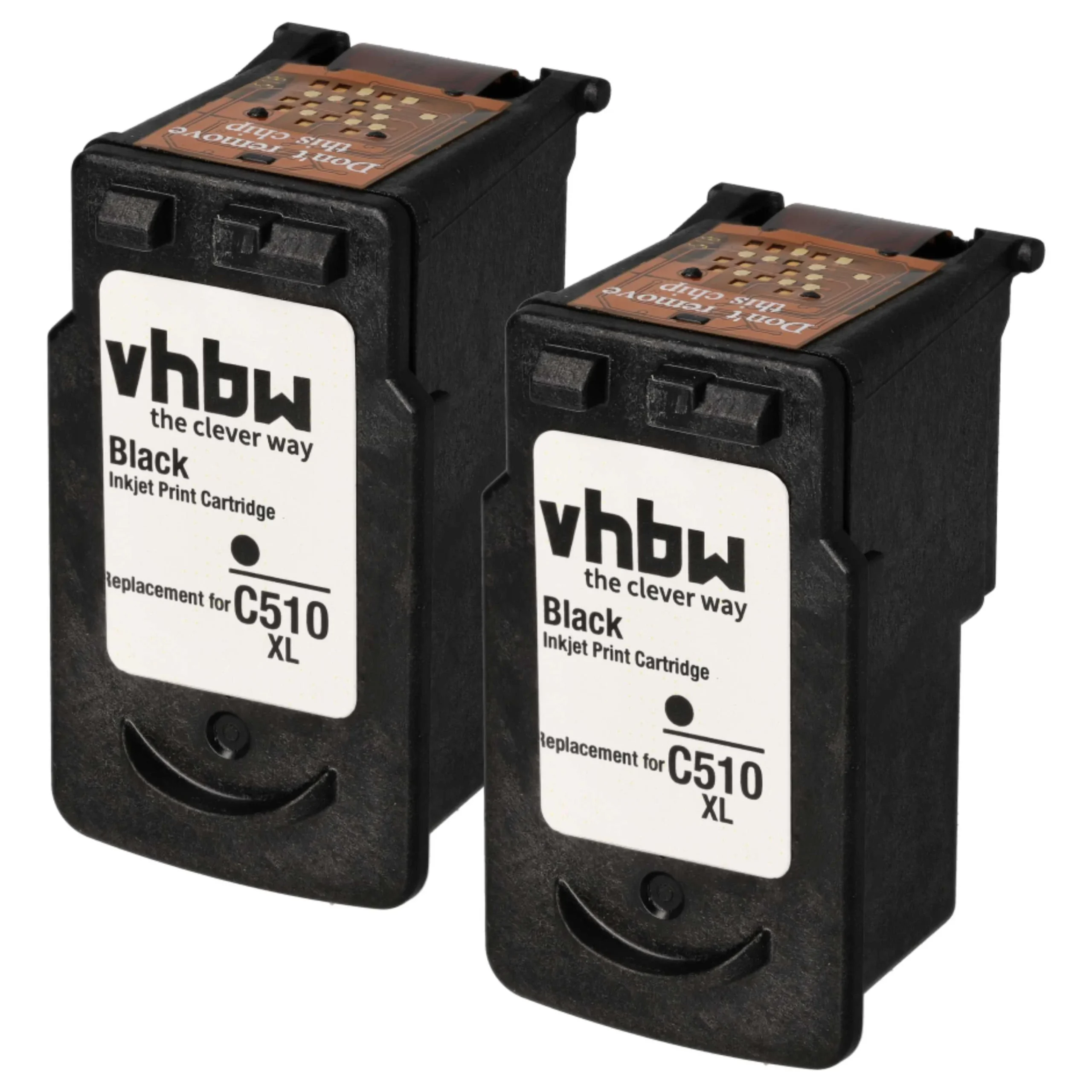 2x Cartouches remplace Canon PG-510, PG-510XL pour imprimante - noir