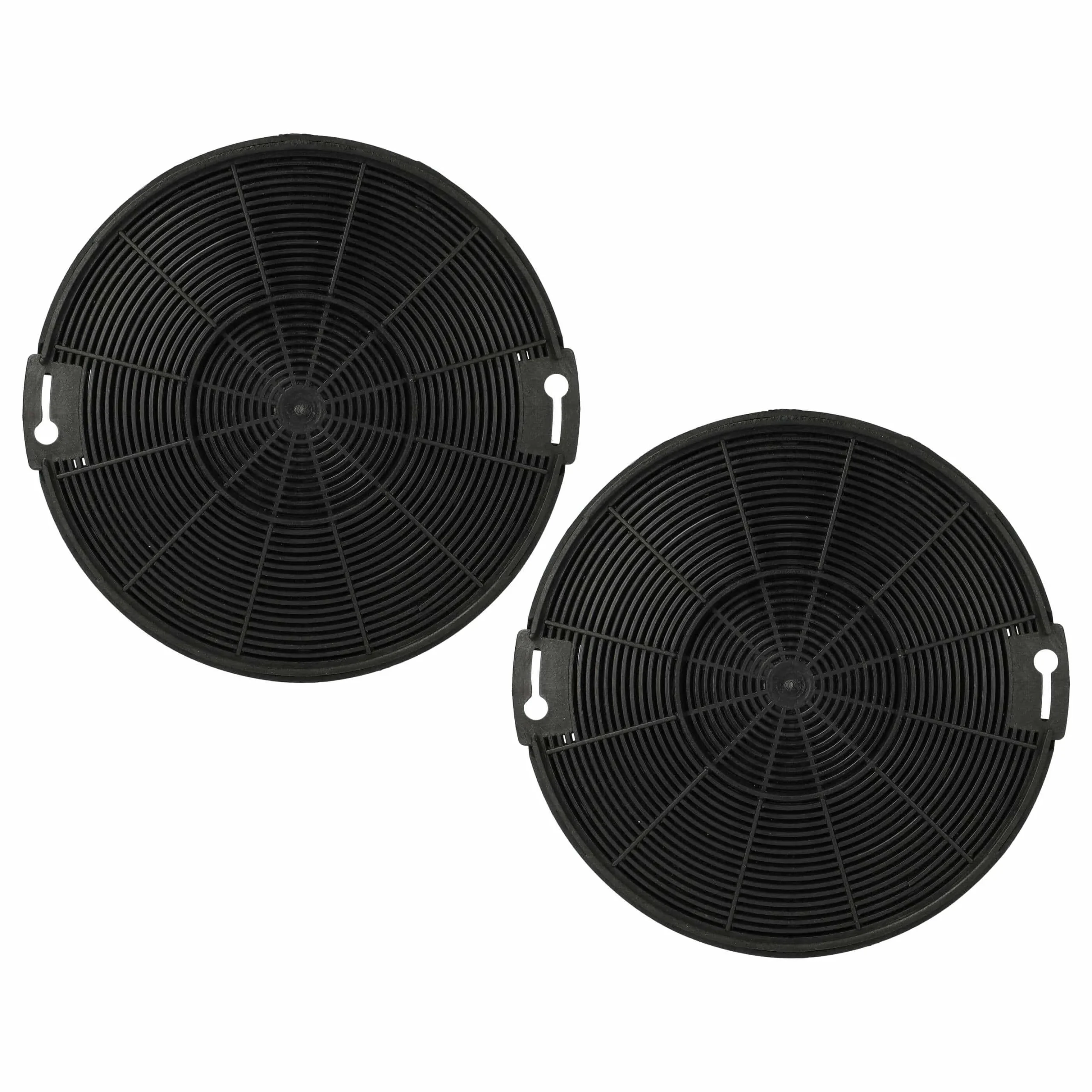 2x Filtres à charbon actif remplace Beko 9197059543 pour hotte Zanussi - Accessoires appareils ménagers
