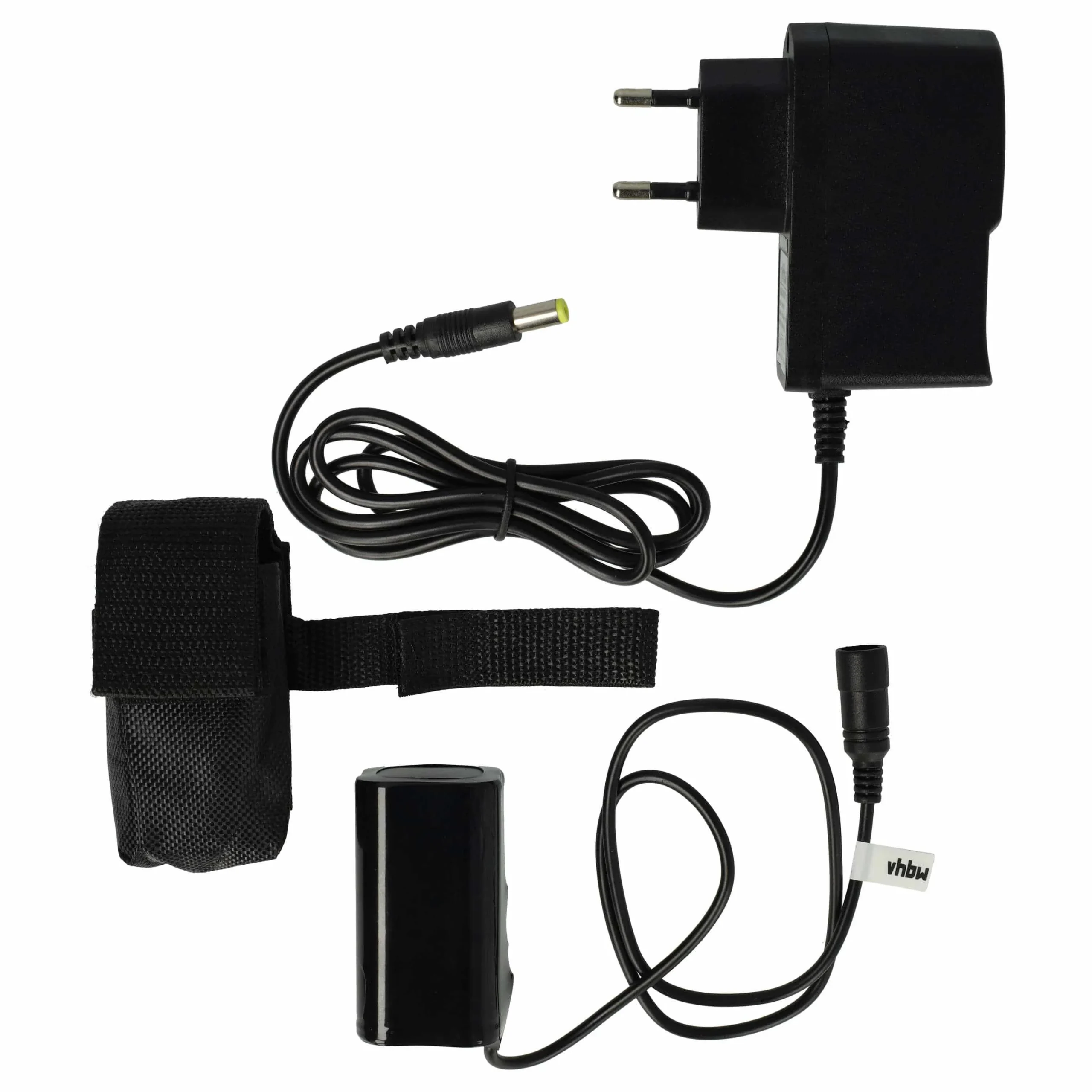 Bloc de batteries pour lampe de vélo Lupine, Supernova SL AF- 6000mAh 7,4V Li-ion, avec chargeur
