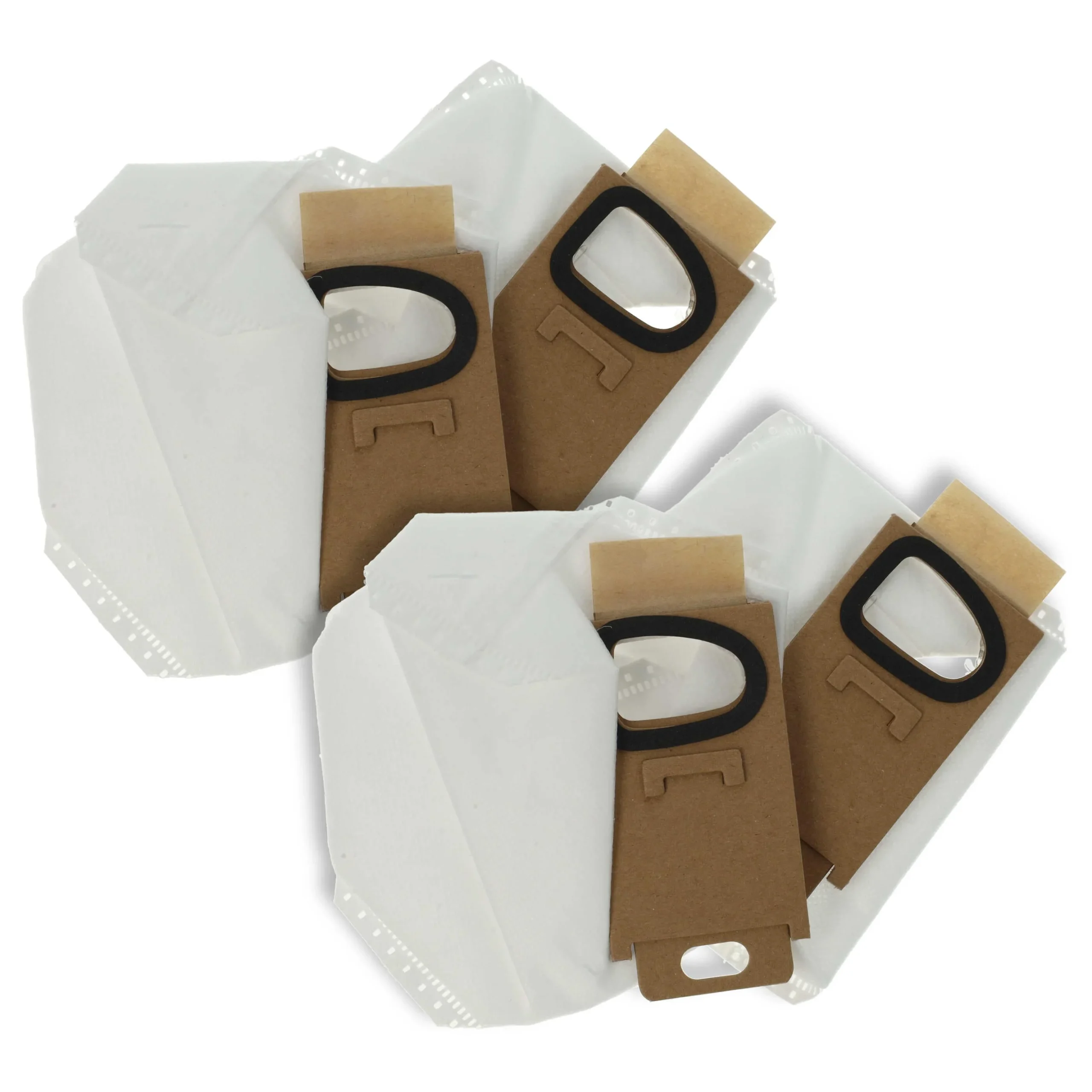 4x Sac pour aspirateur Roborock H6, H7 - microfibre non tissée