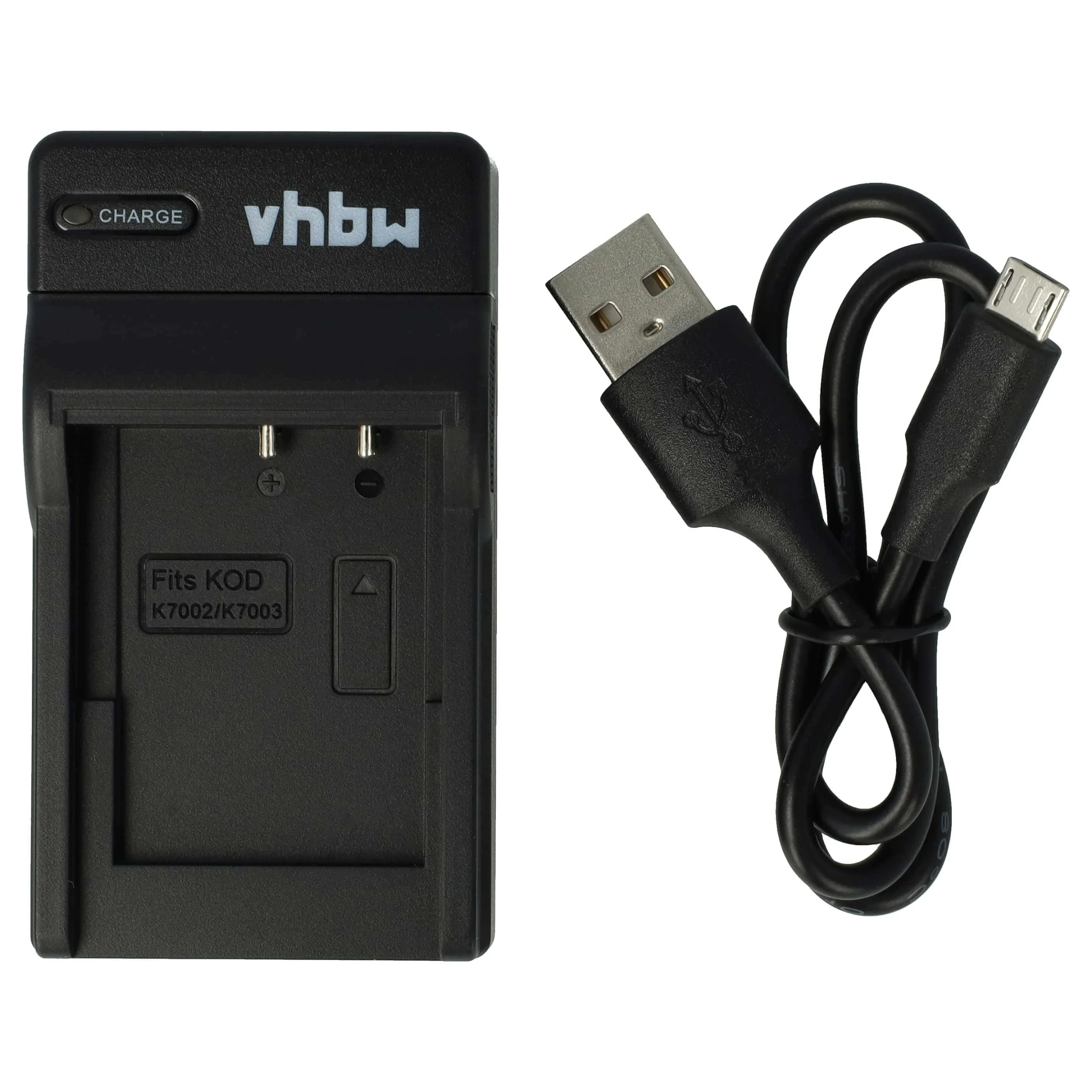 Chargeur USB-C + câble USB-C pour appareil photo Kodak EasyShare V803, V1003, M380, M381 - 0,5 A