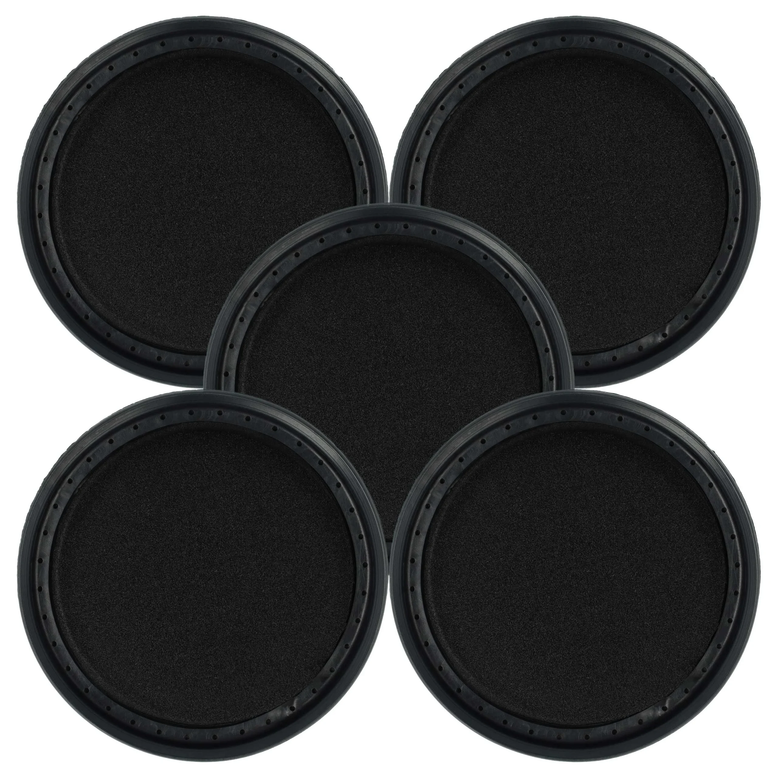 5x Filtre remplace Arnica BF 84 pour aspirateur - filtre protection moteur, 10,9 x 10,9 cm