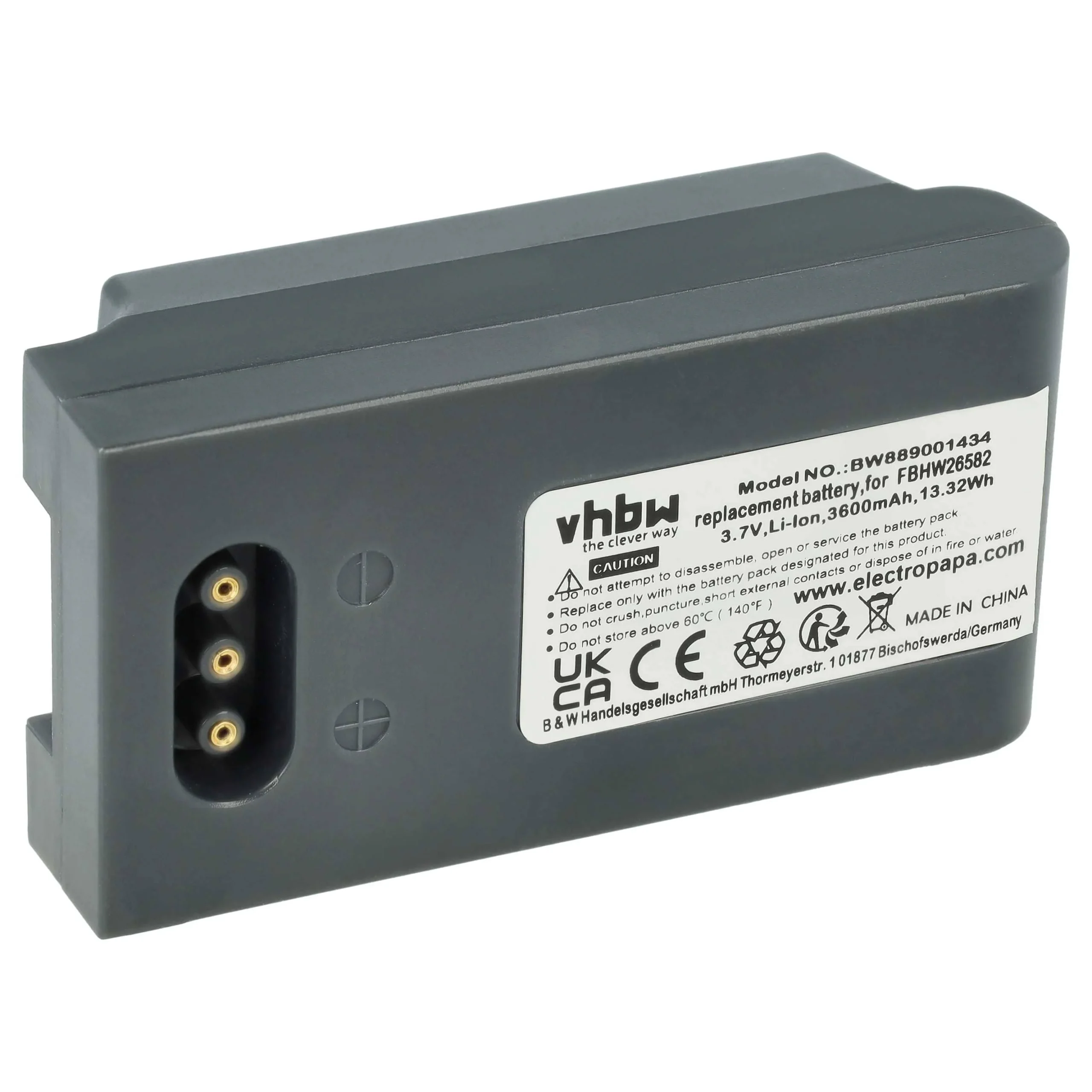 Batterie remplace Höft & Wessel FBHW26582 pour ordinateur mobile PDA Höft & Wessel - 3600mAh