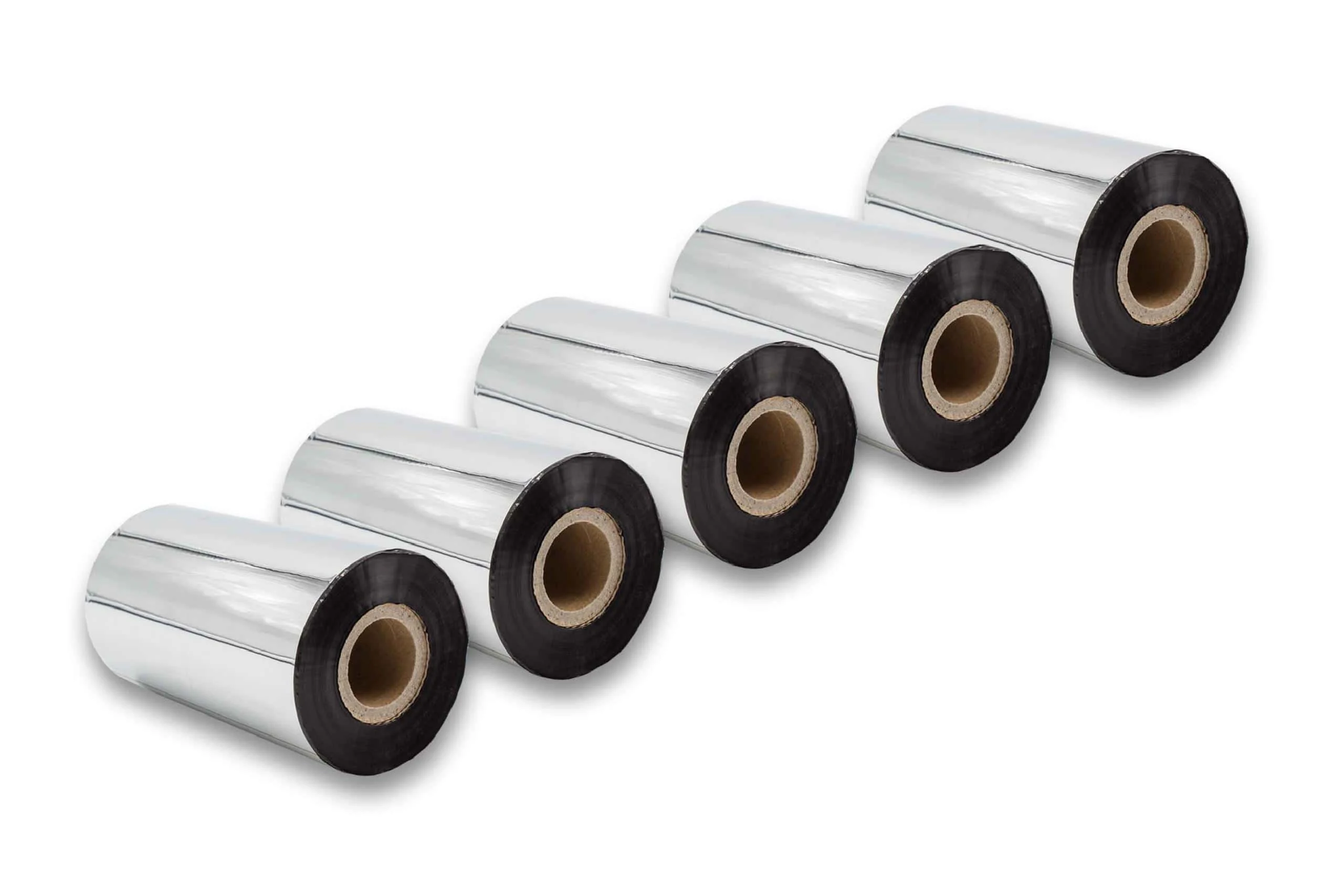 5x Ruban de transfert thermique pour imprimante Godex, Printronix, TSC, Valentin - 110 mm x 300 m, cire-plus