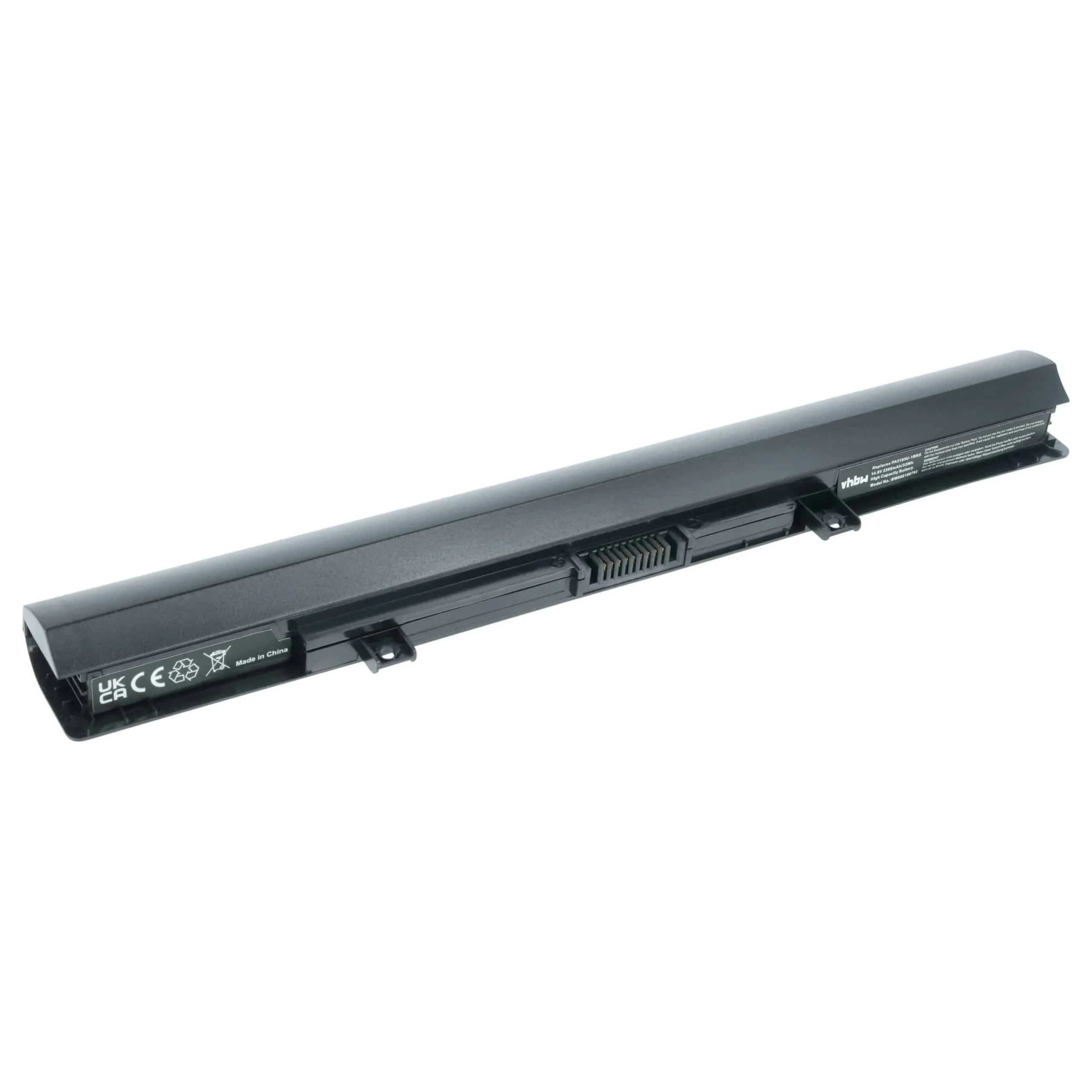 Batterie remplace Toshiba PA5184U-1BRS pour ordinateur portable Toshiba- 2200mAh 14,8V Li-ion, noir