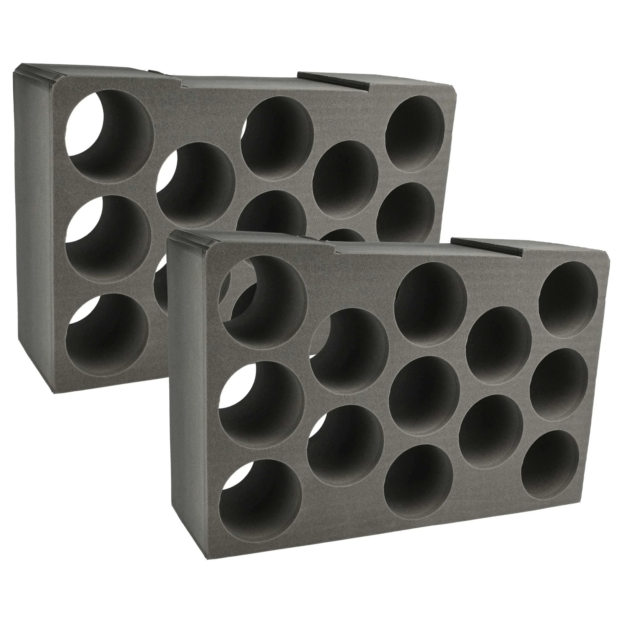 2x Insert pour 13 cartouches de mousse pour caisse à outils Bosch Sortimo - Garniture de coffre