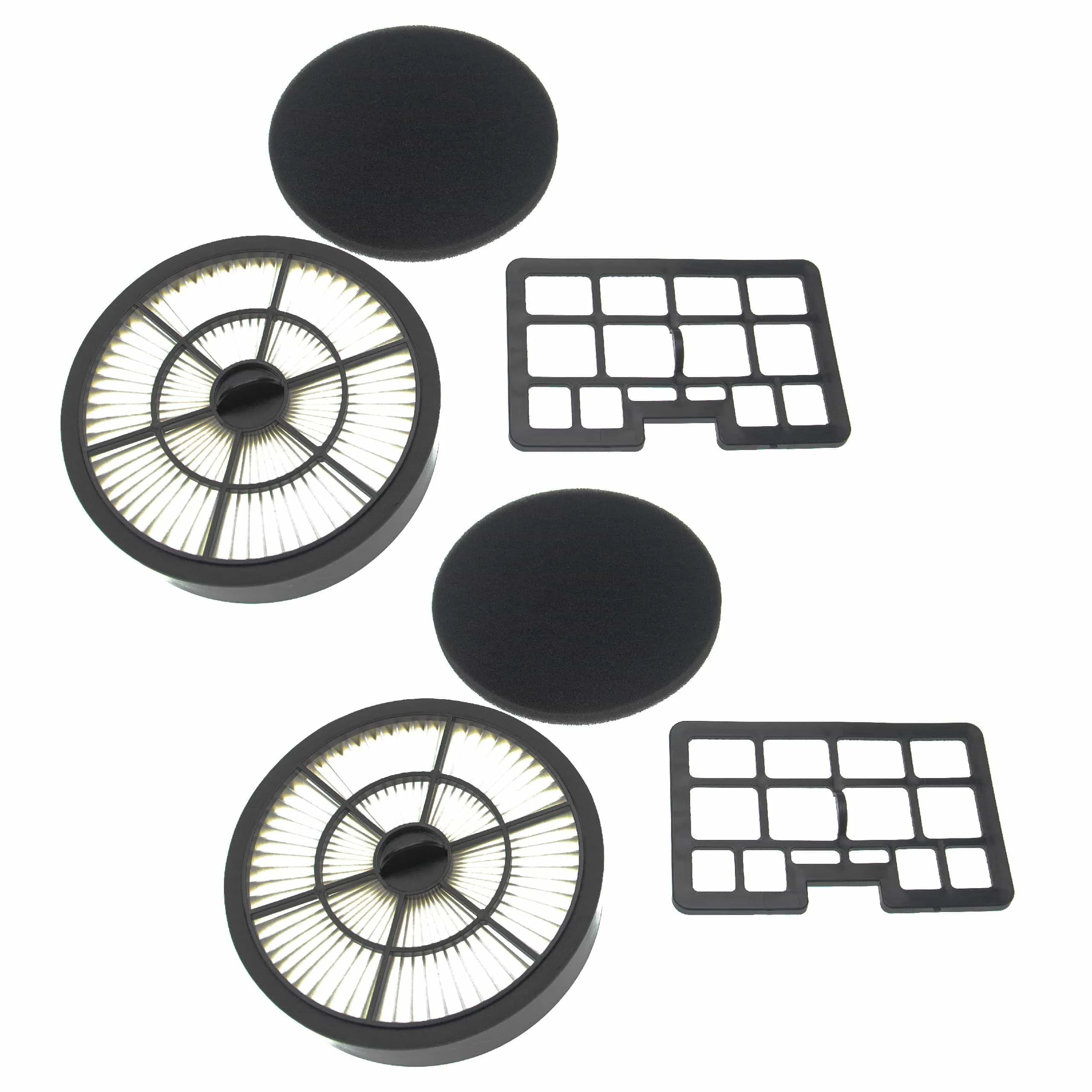 4x Filtres remplace Hanseatic 15705486, 551793, 422064 pour aspirateur Hanseatic - Accessoires pour aspirateur