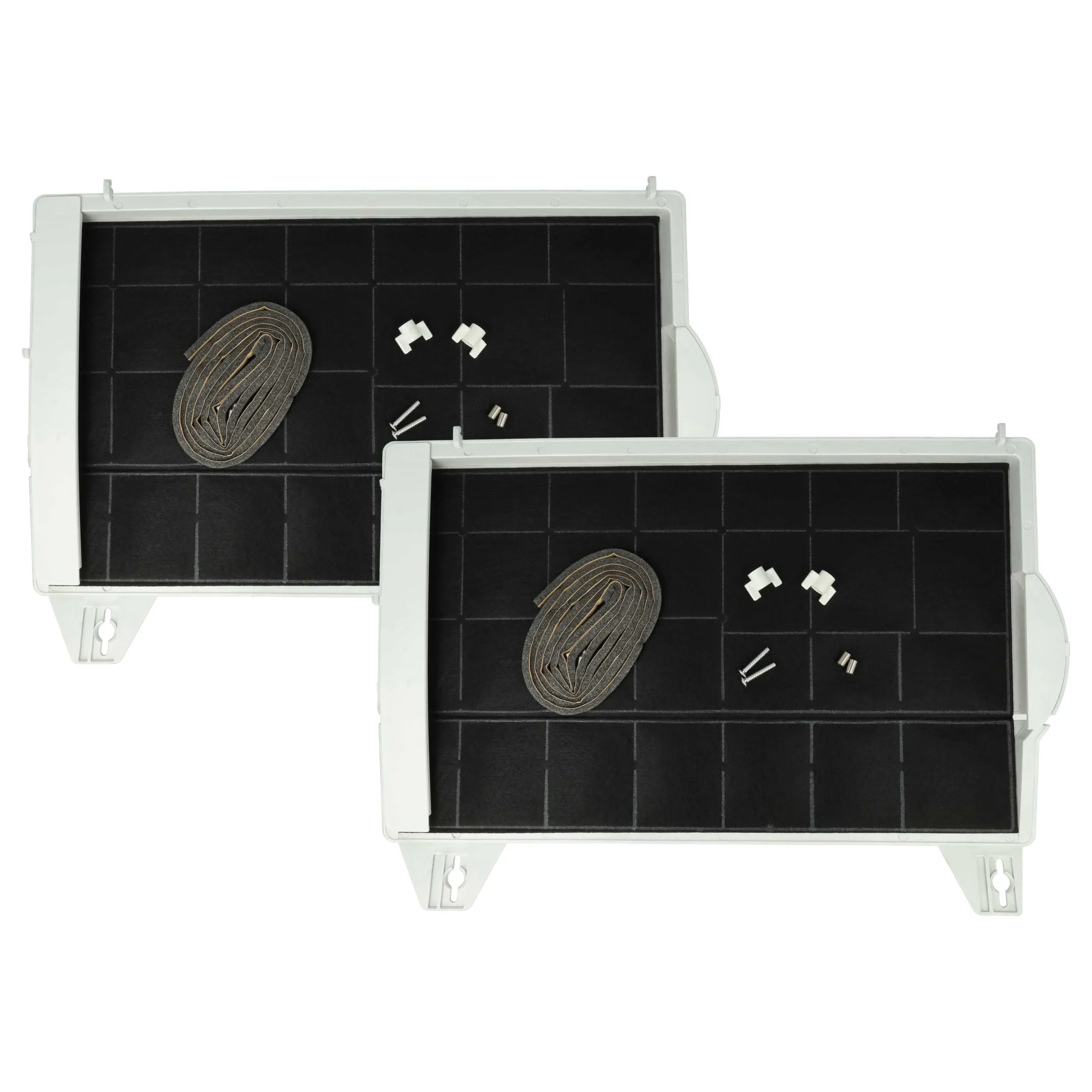 2x Filtres à charbon actif remplace Balay LZ3BYN6, 3AB365T pour hotte Bosch - Accessoires appareils ménagers