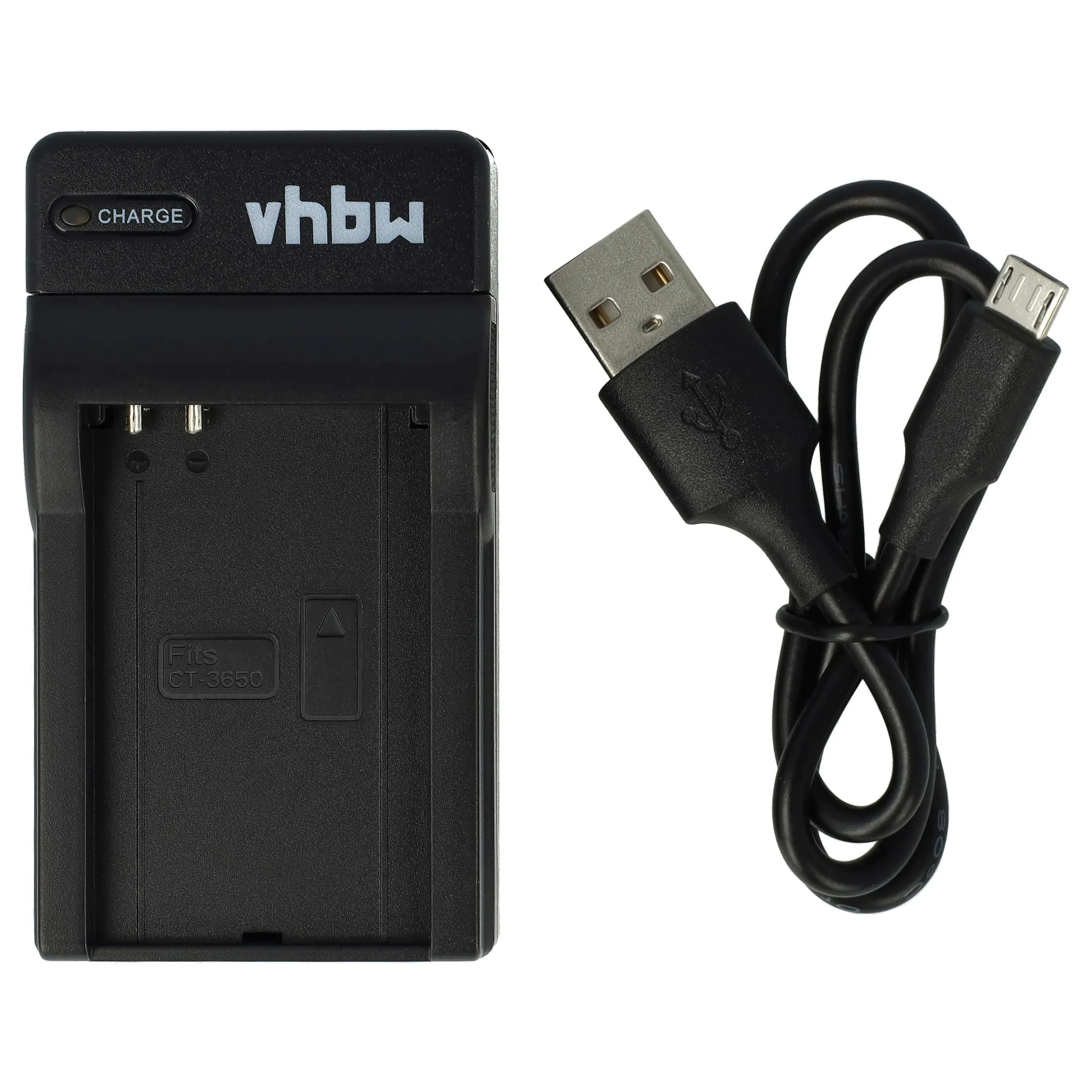 Chargeur USB-C + câble USB-C pour appareil photo Anycool, Vodafone, Hyundai, Simvalley - 0,5 A