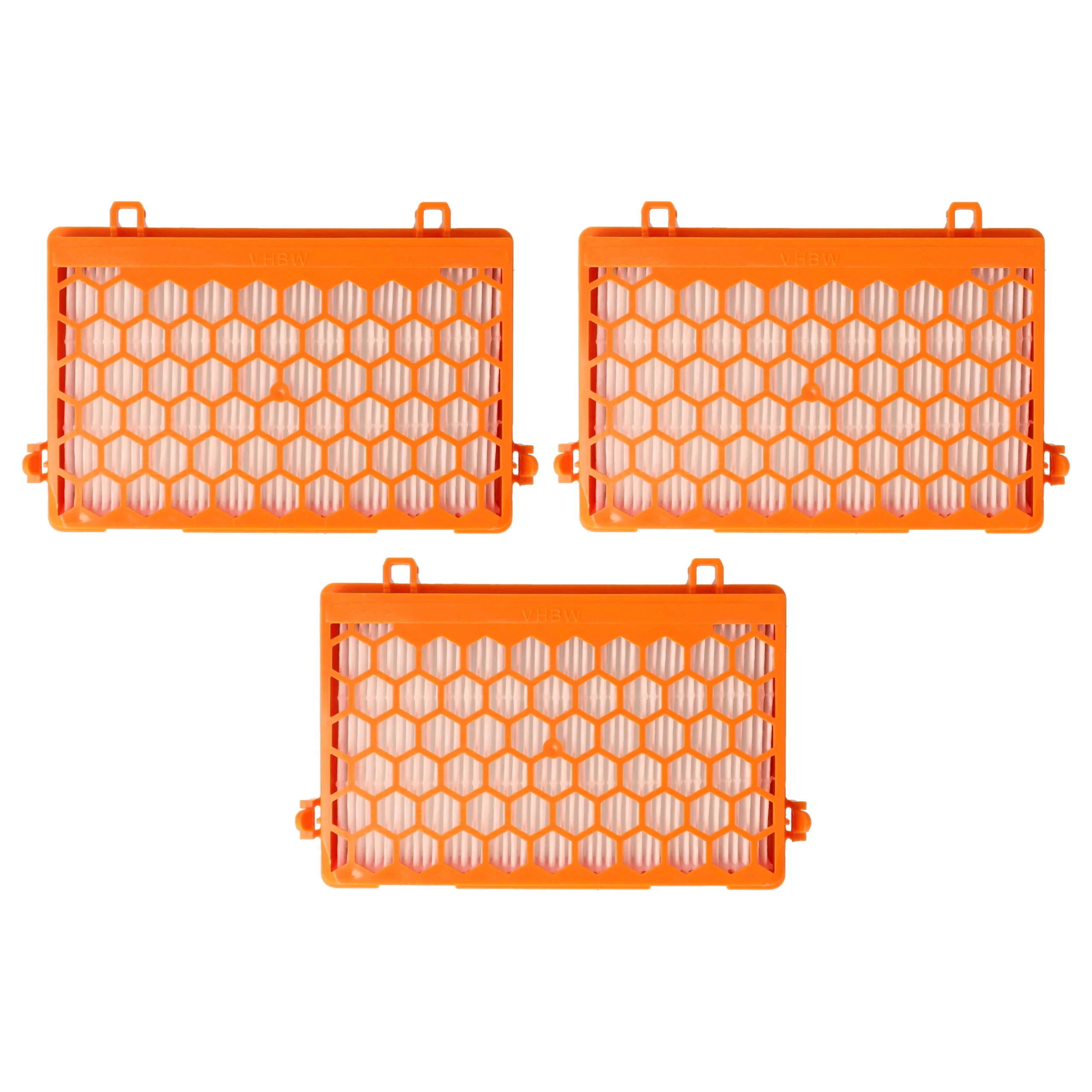 3x Filtres remplace Thomas 787251 pour aspirateur - filtre HEPA HEPA 13