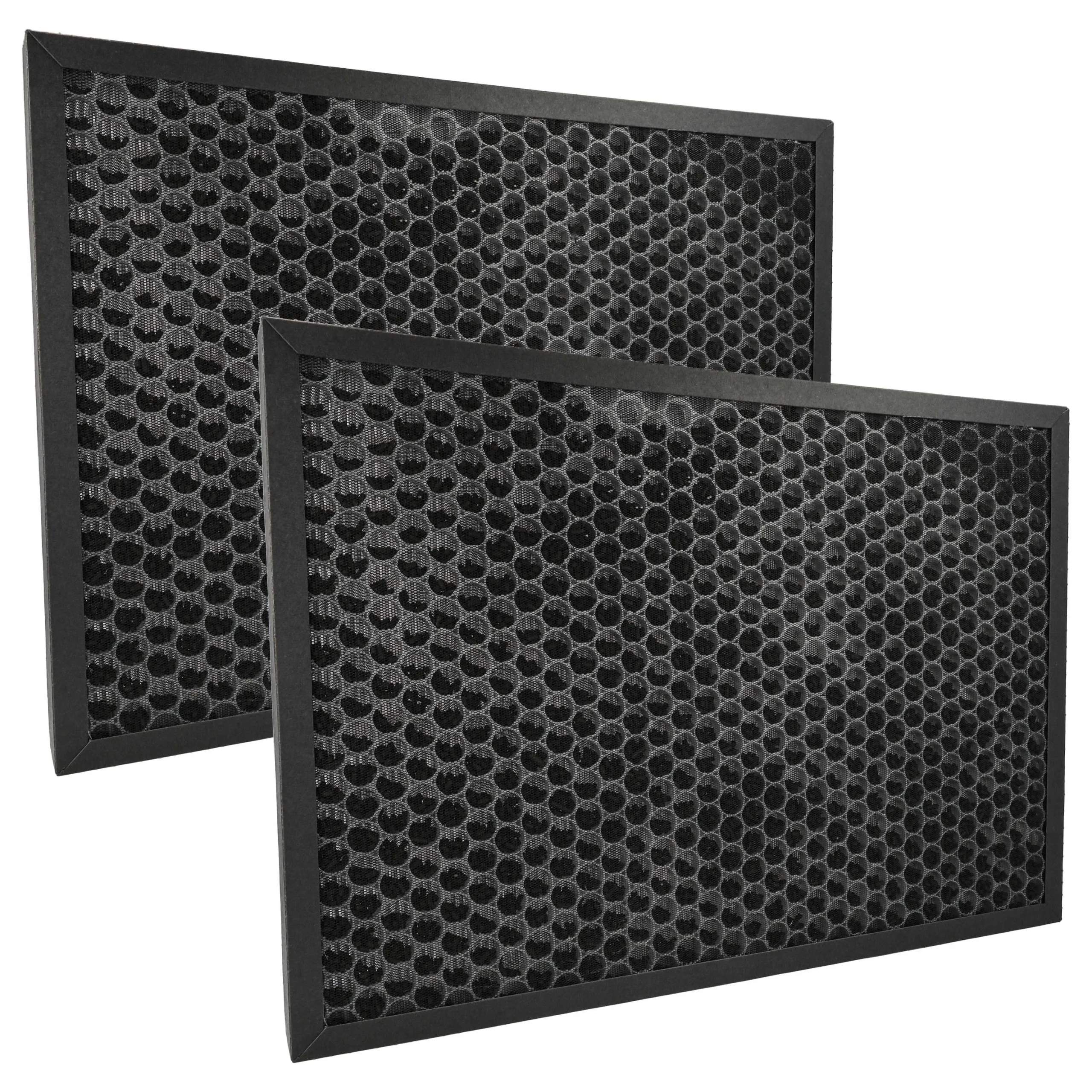2x Filtre remplace DeLonghi 5513710021, ACF-2 pour purificateur DeLonghi - HEPA + charbon actif