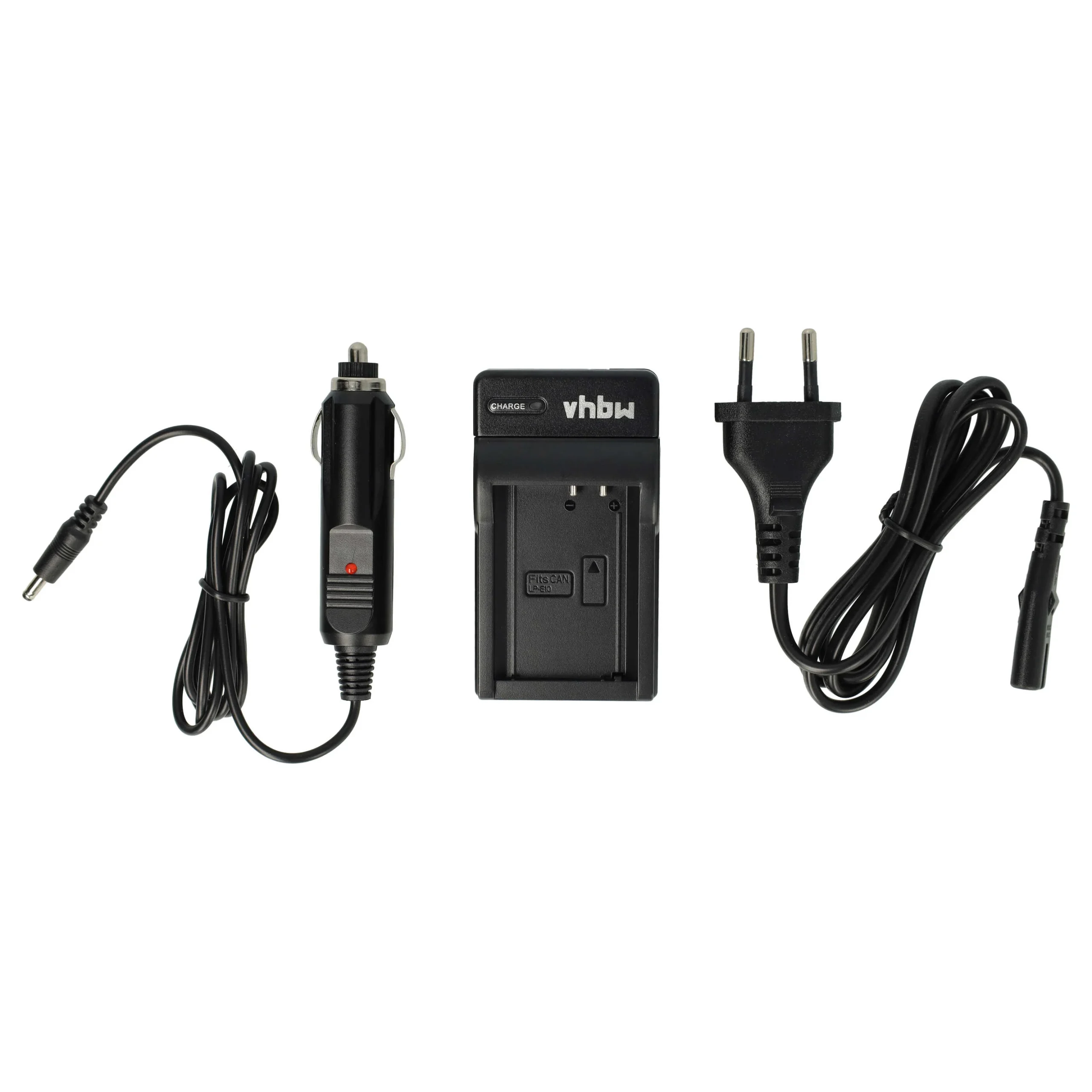 Chargeur pour appareil photo Canon EOS Kiss X80, Rebel T6, 2000D, 4000D - 0,6 A, 8,4 V