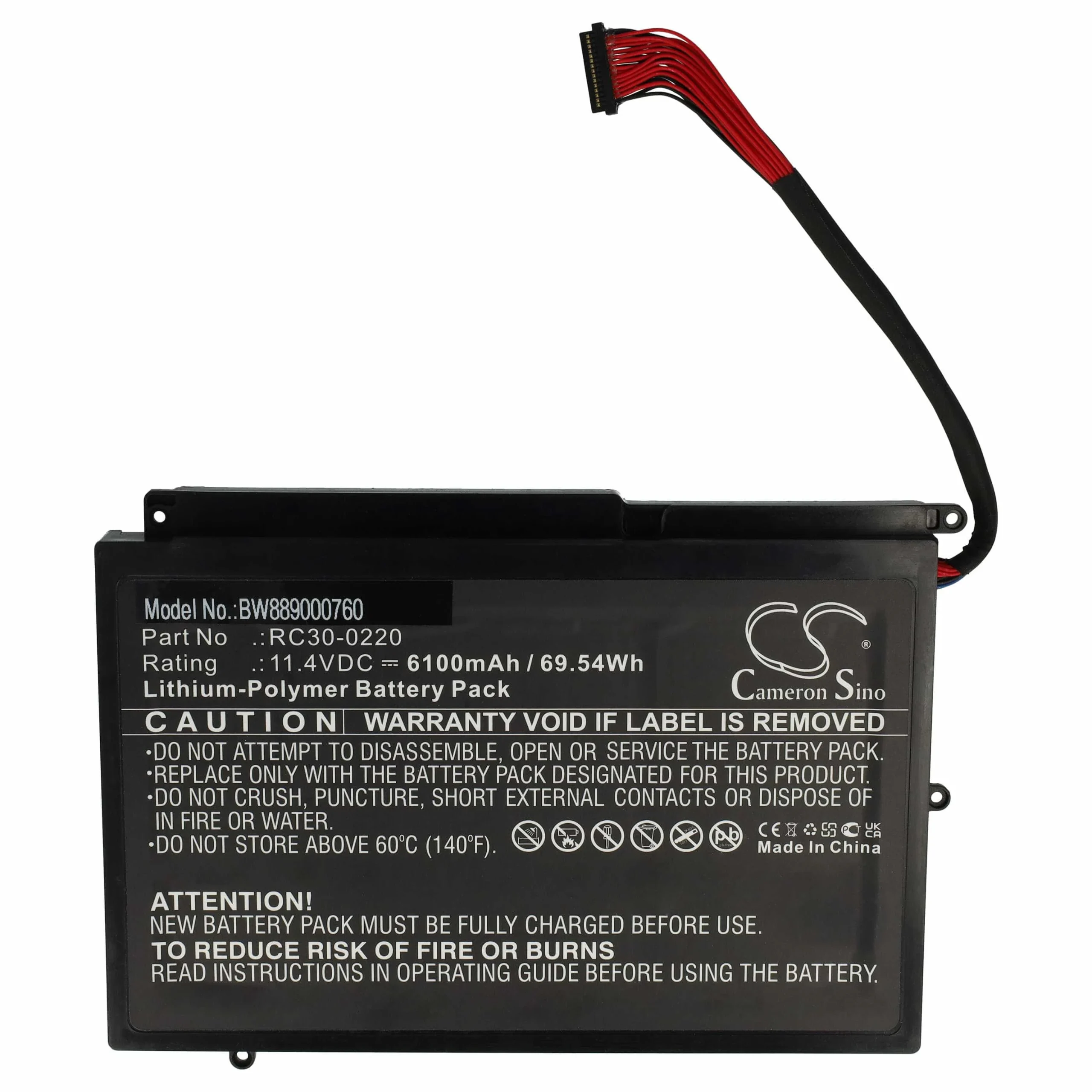 Batterie remplace Razer RC30-0220 téléphone portable Razer - 6100mAh 11,4V Li-polymère
