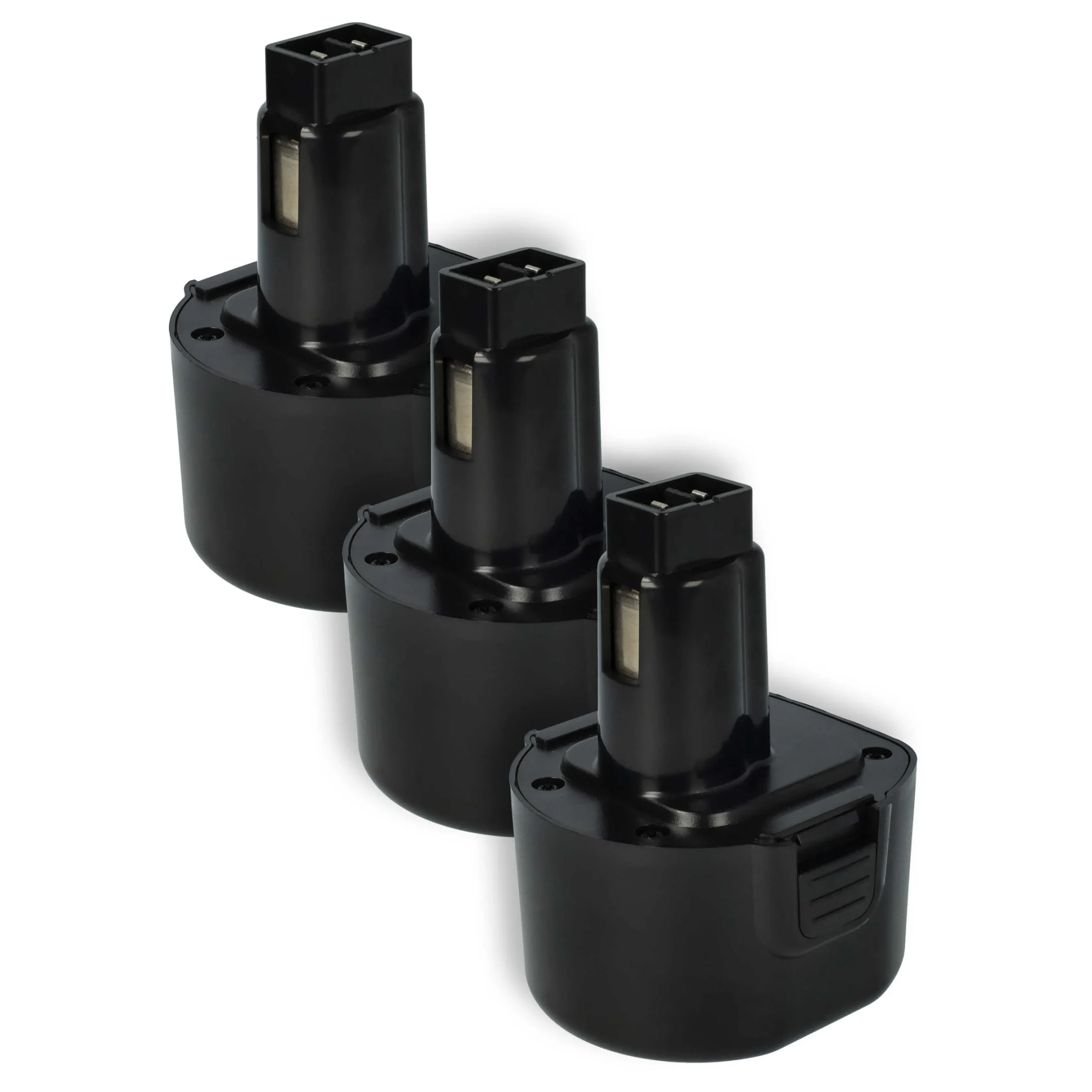 Batterie (3 pcs.) remplace Black & Decker A9242, A9251, A9265, A9272 outil électrique Dewalt - 1,5Ah 9,6V NiMH
