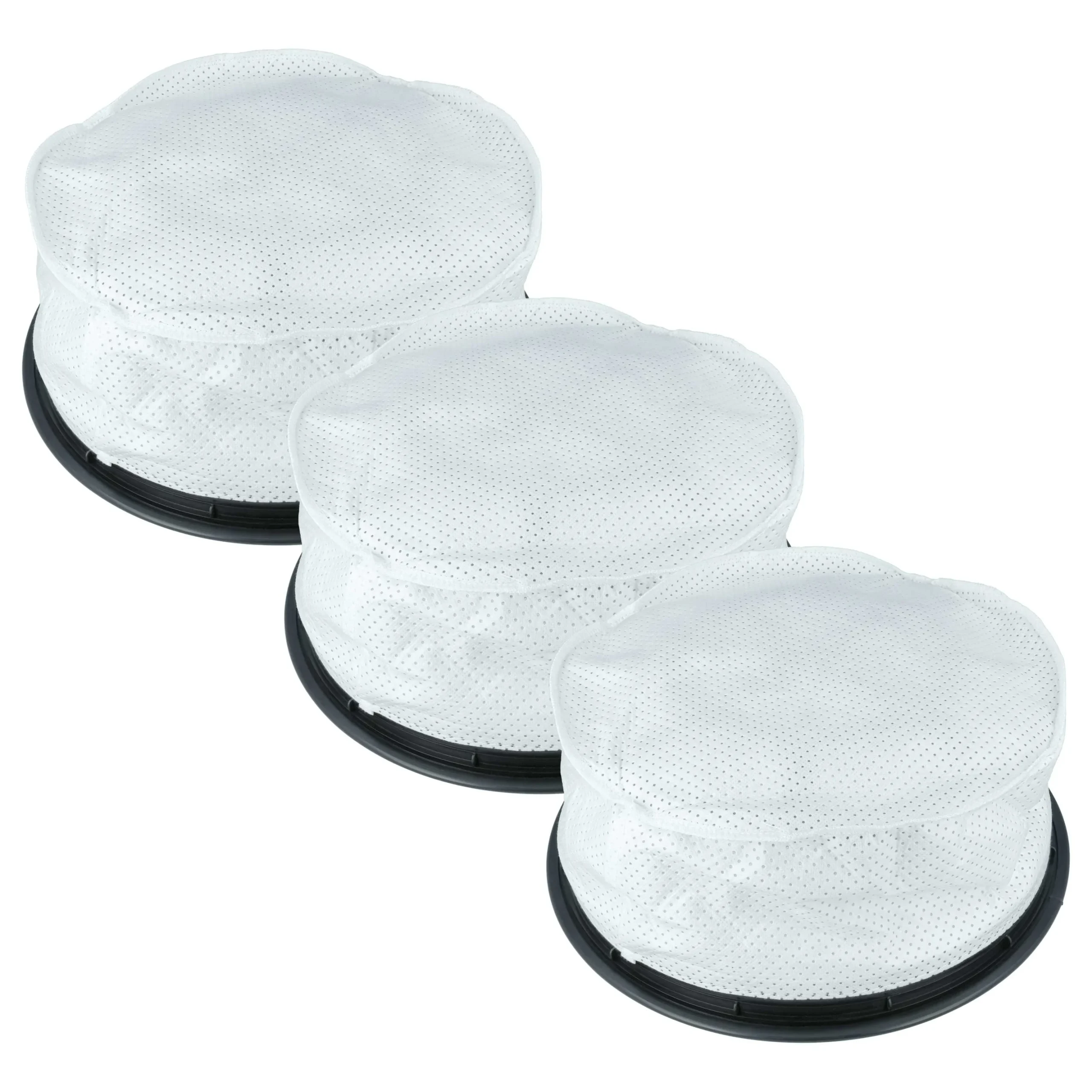 3x Filtre remplace Numatic 604165, 604115 pour aspirateur - filtre rond, 32 x 32 cm