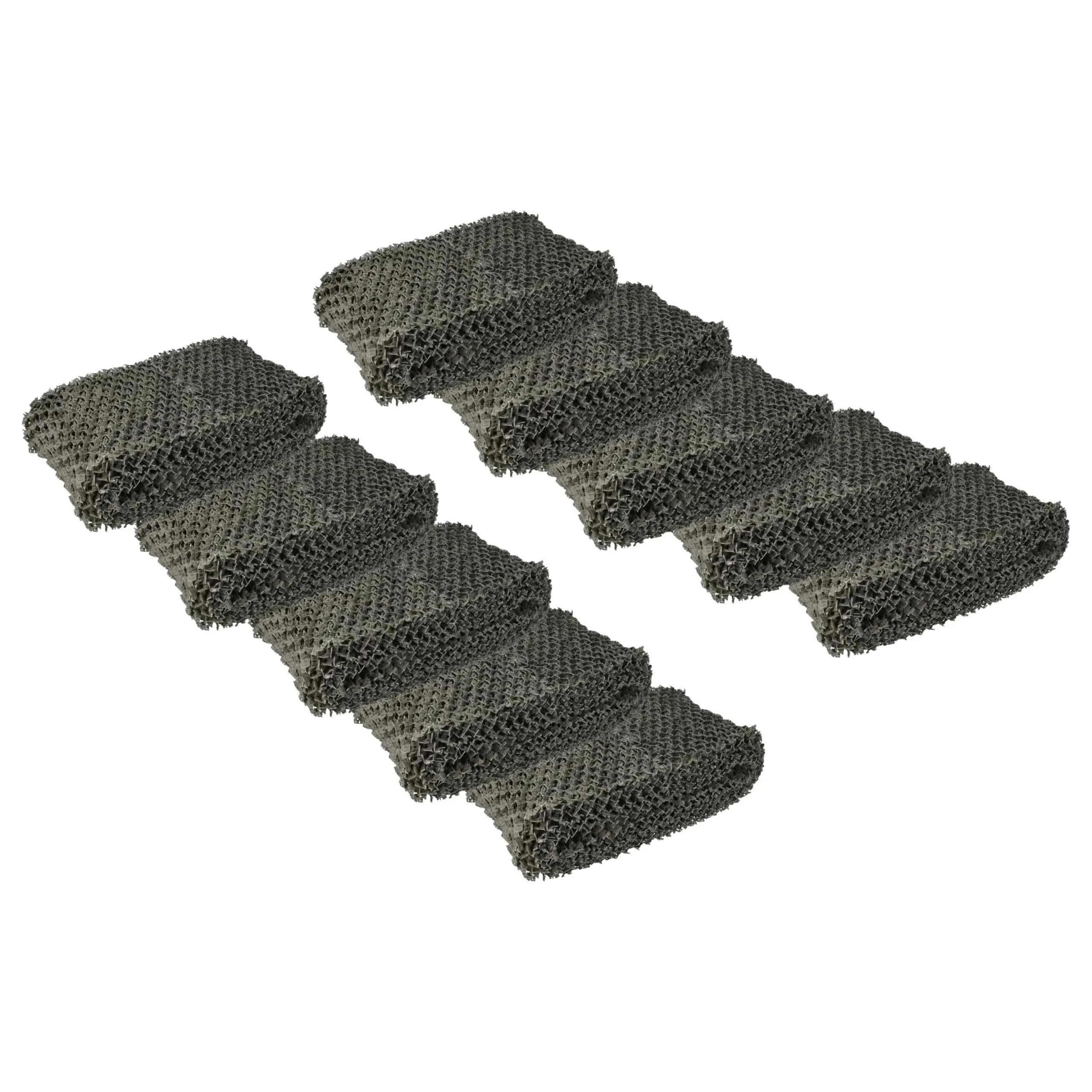 10x Filtre remplace Philips HU4102/01, FY2401/10 pour humidificateur - toison avec structure en nid d'abeille