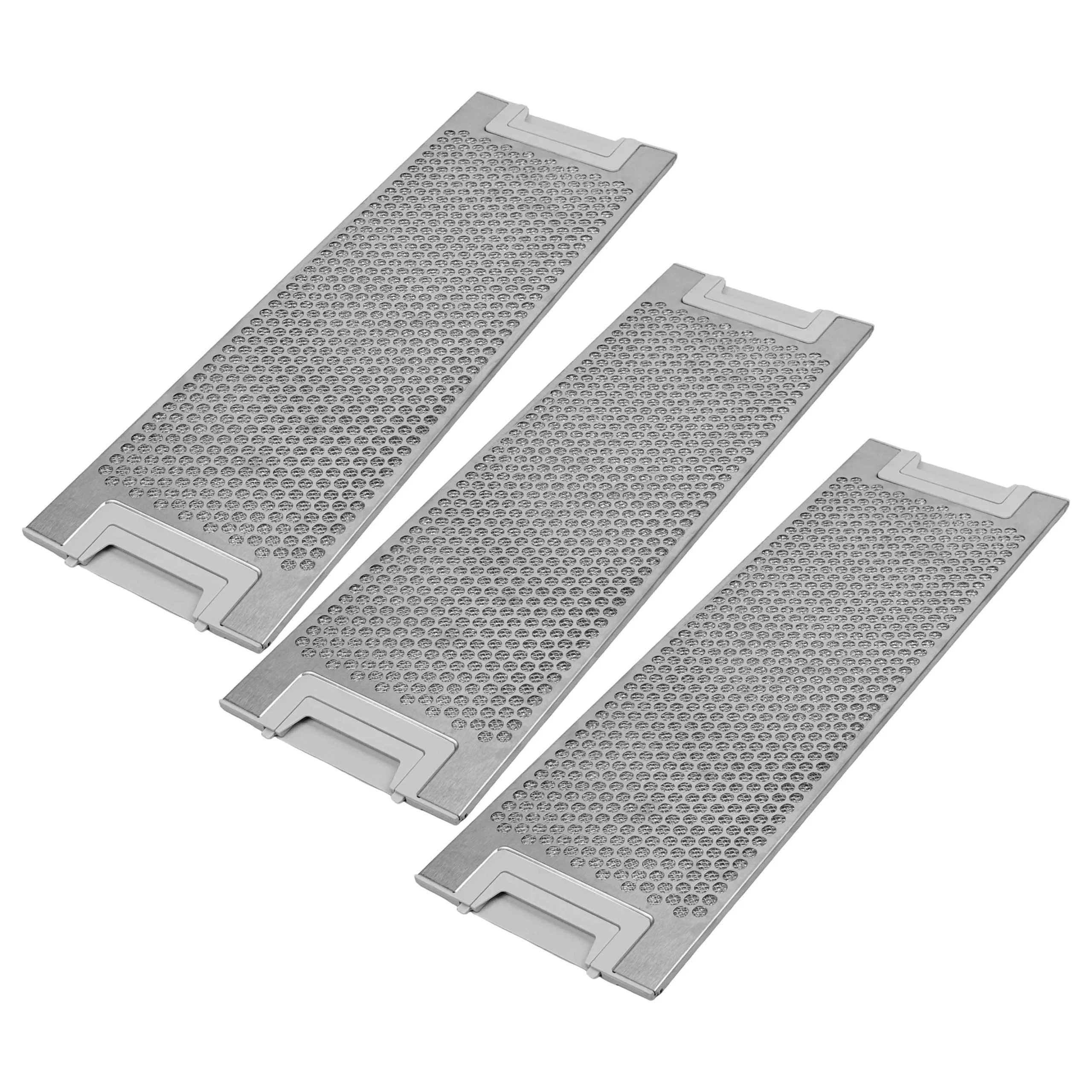 3x Filtres métal remplace AEG 5026384900/7, 660012983, 5026384900, 50263849007 pour hotte aspirante - Accessoires appareils ménagers