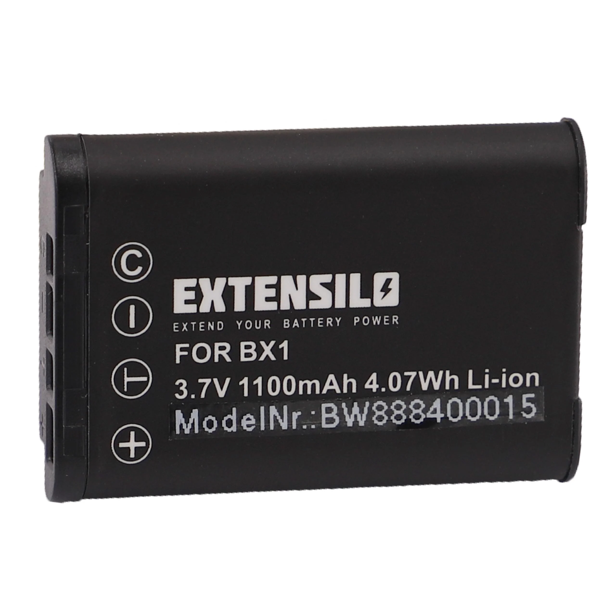 Batterie remplace Sony NP-BX1 pour appareil photo Hasselblad- 1100mAh 3,7V Li-ion