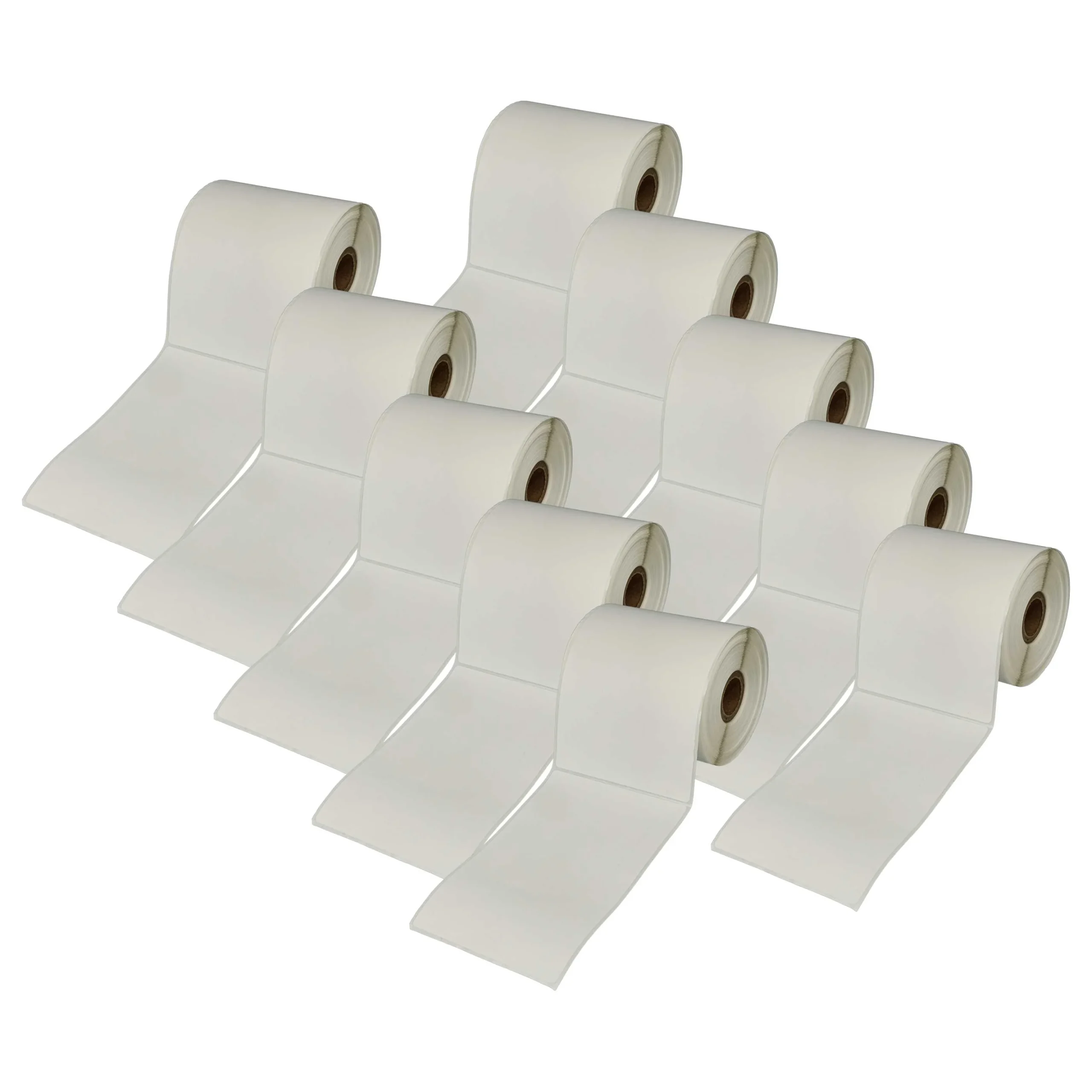 10x Étiquette remplacent Brother RD-S02E1 pour imprimante étiqueteuse - 152mm x 102mm