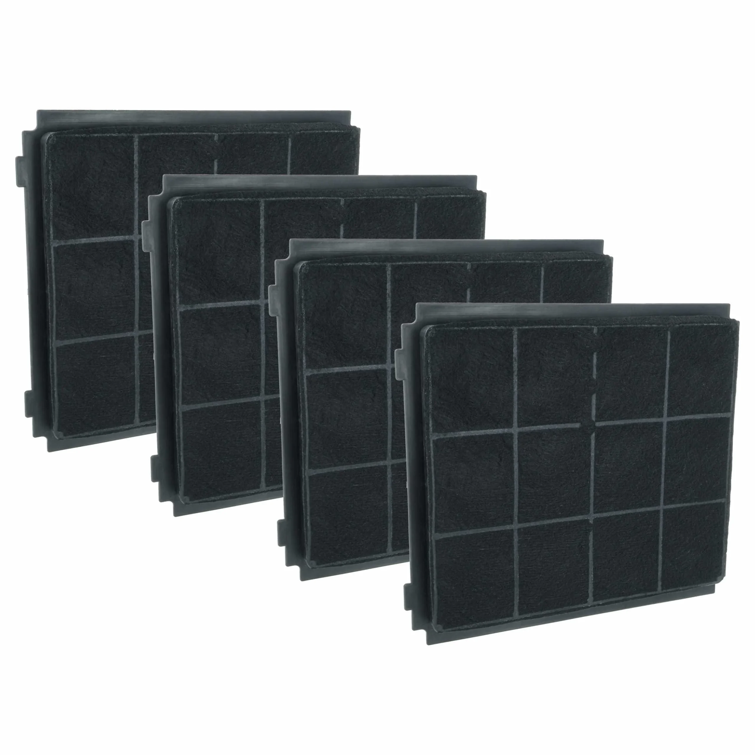4x Filtres à charbon actif remplace Airforce FCH238, AFFCA238, AIRFCH238, AFCFCA238 pour hotte Blaupunkt - Accessoires appareils ménagers