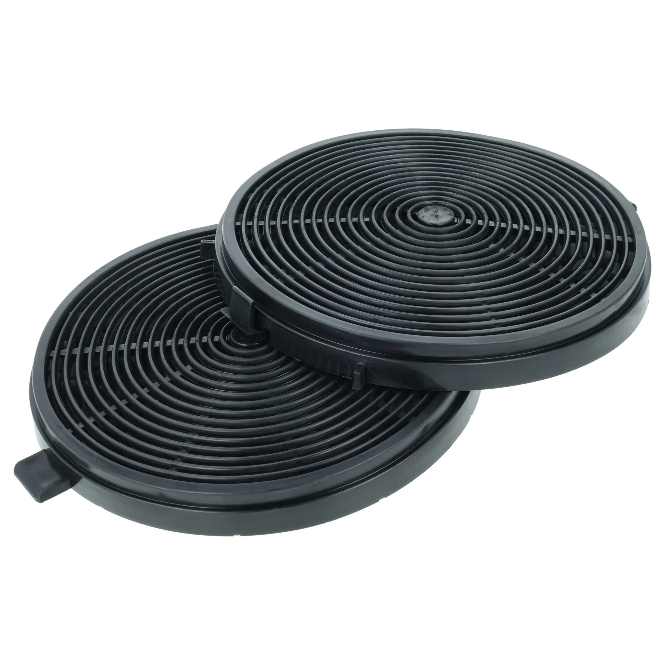 2x Filtres à charbon actif remplace ATLAN 301030600017 pour hotte PKM - Accessoires appareils ménagers