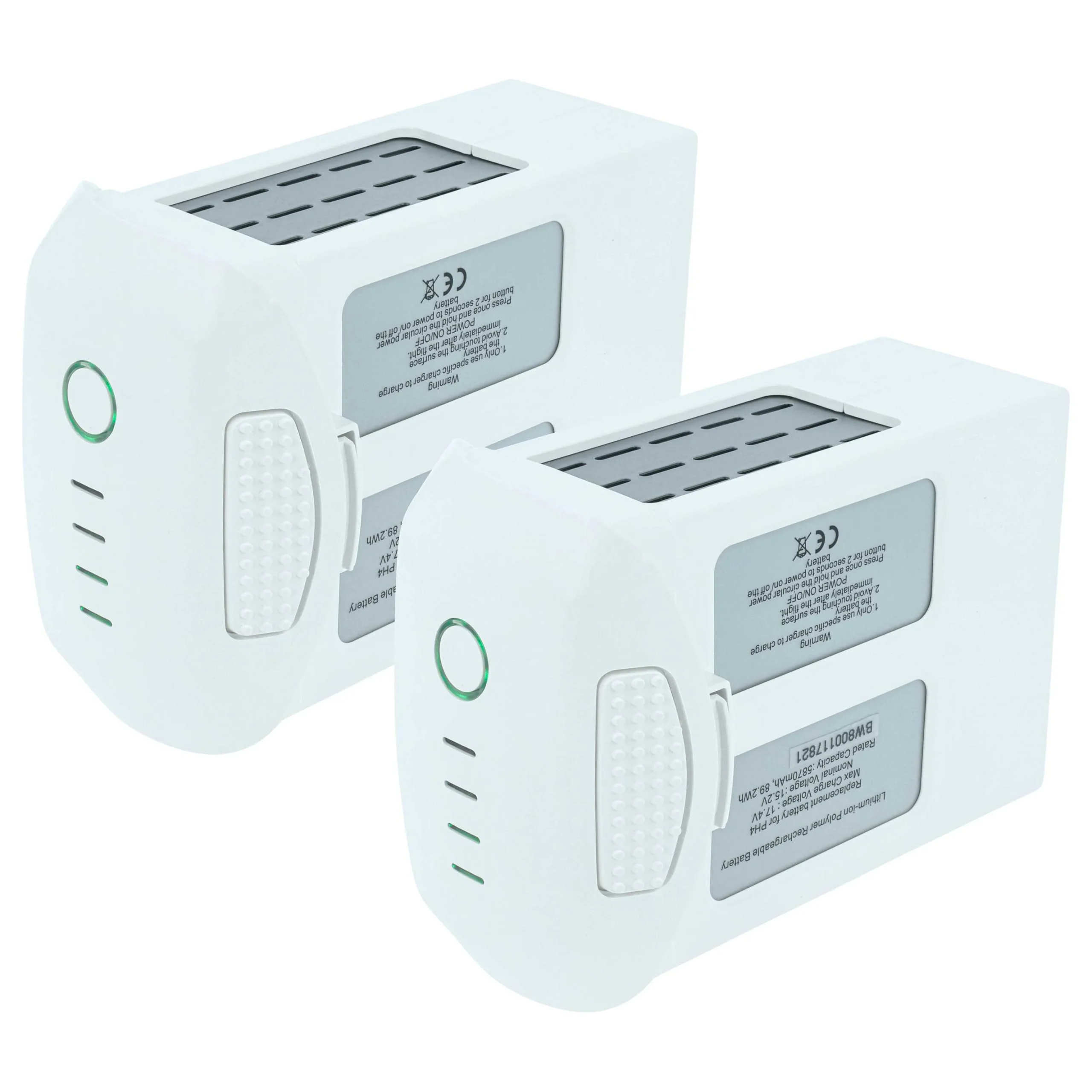 2x Batteries remplace DJI 53801907 pour drone DJI- 5350mAh 15,2V Li-polymère